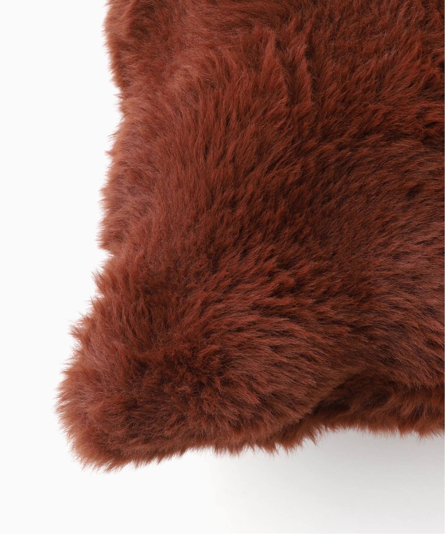 FUR CUSHION フェイクファー クッションカバー 45cm（クッション