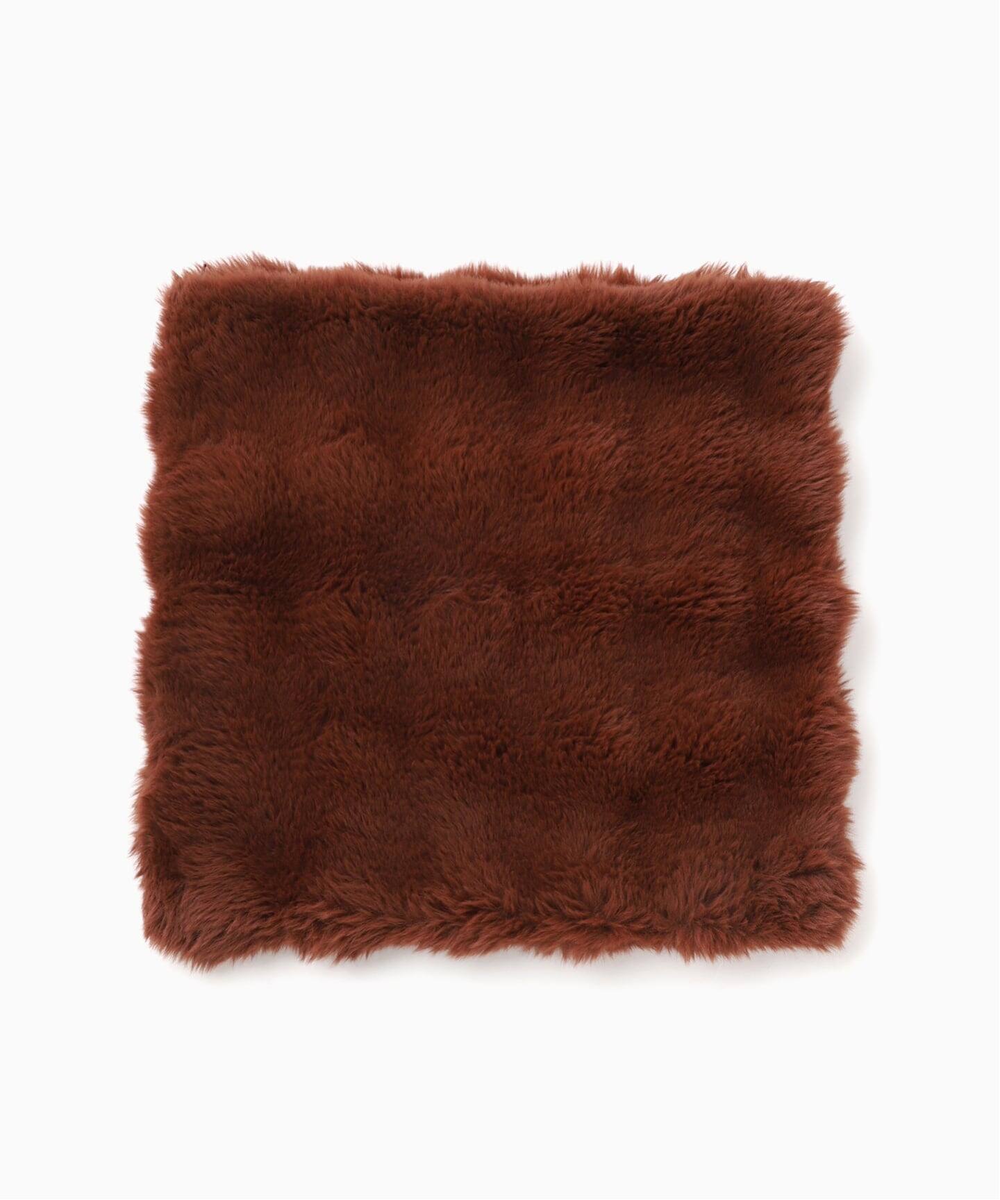 FUR CUSHION フェイクファー クッションカバー 45cm（クッション