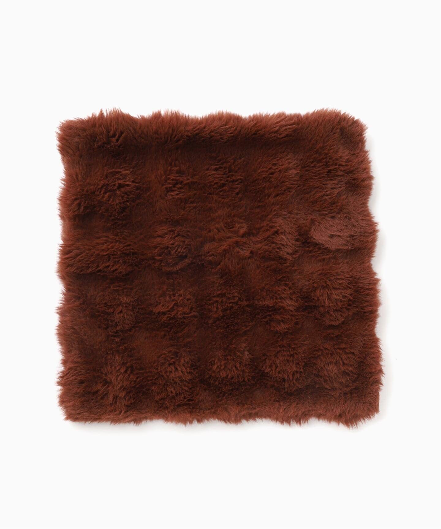 予約》FUR CUSHION フェイクファー クッションカバー 45cm（クッション