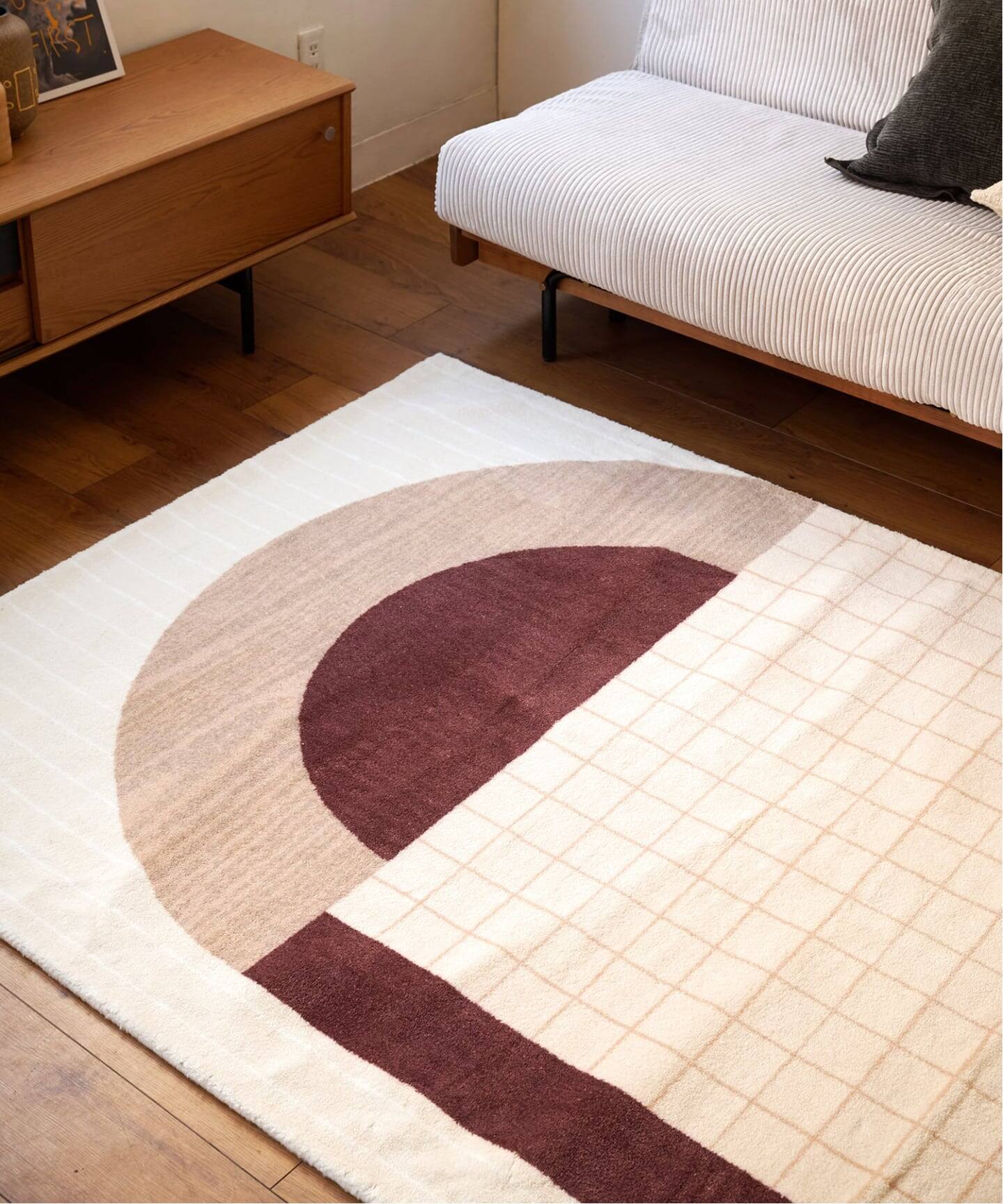 定価40万▪️直接渡歓迎（福岡)▪️ 最高品質　ムートンラグ　140x200 ラグ ラグマット 約70×100cm フェイクファー ムートン風ラグ ムートン