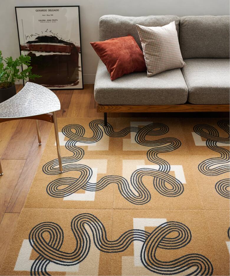CARPET TILE CROSBY 6P カーペットタイル（ラグ・マット）｜JOURNAL 