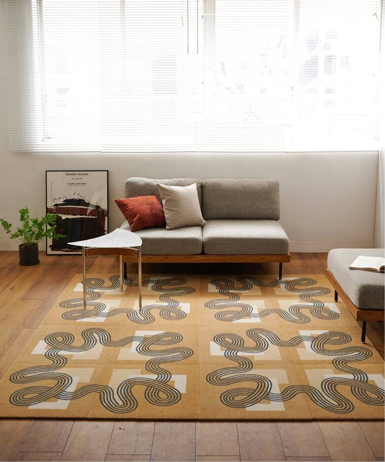 CARPET TILE CROSBY 1P カーペットタイル（ラグ・マット）｜JOURNAL 