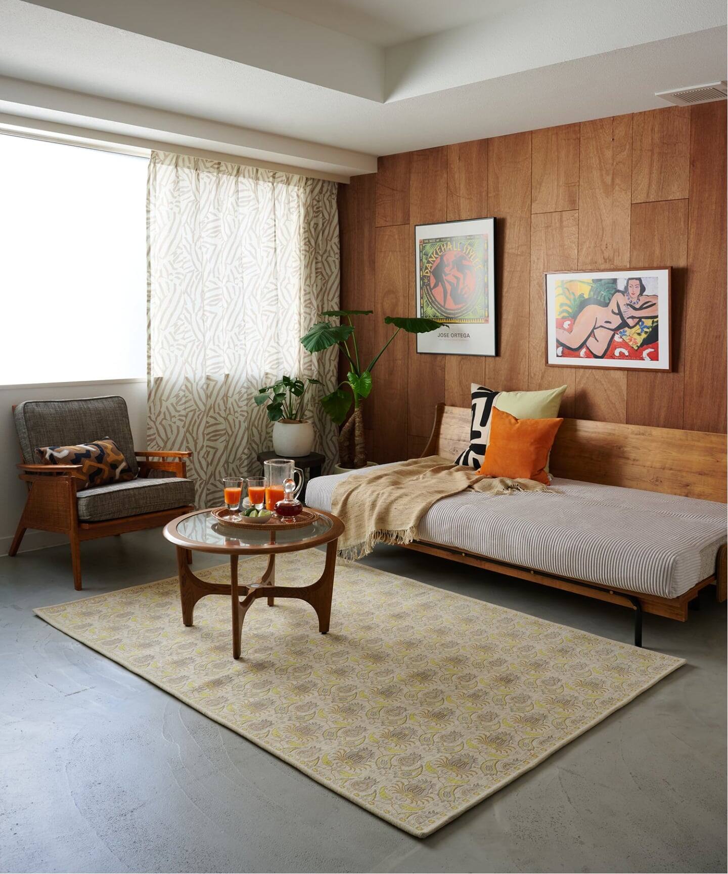 予約》BLOOMPAISLEY RUG 120X160 ブルームペイズリー ラグ（ラグ