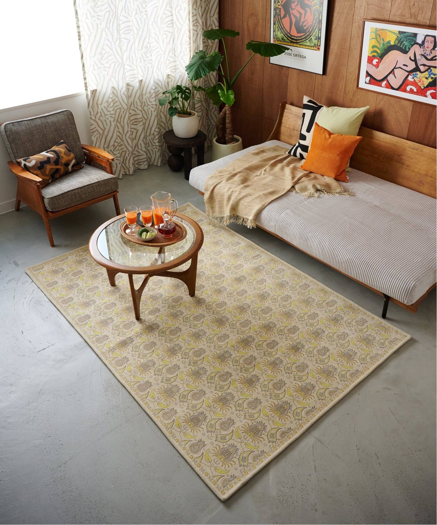 BLOOMPAISLEY RUG 140X200 ブルームペイズリー ラグ（ラグ・マット
