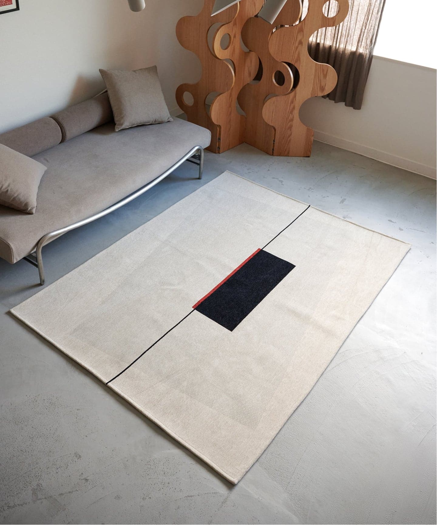 LINEAR GEO RUG 120X160 ライナージオ ラグ（ラグ・マット）｜JOURNAL