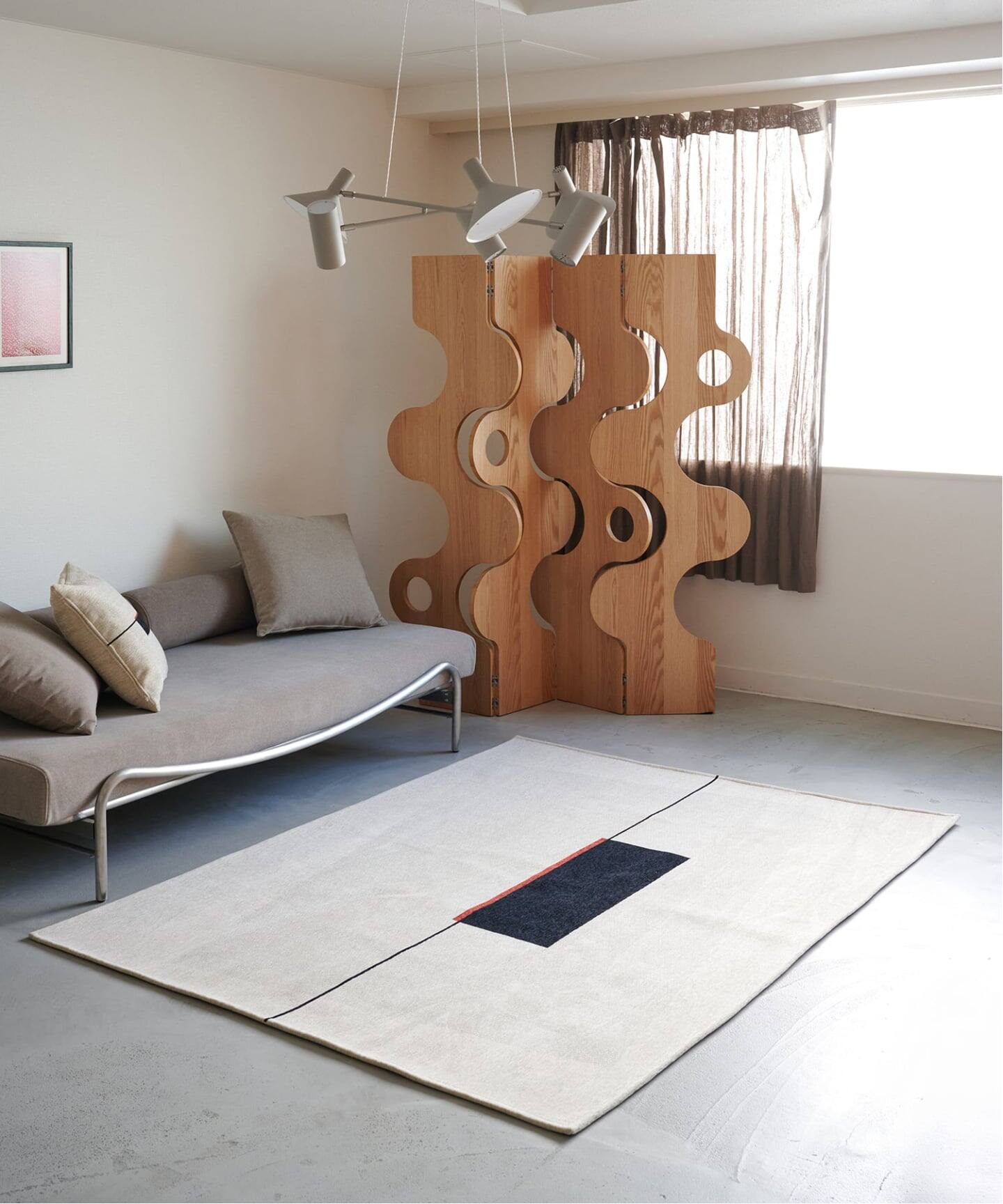 LINEAR GEO RUG 200X200 ライナージオ ラグ（ラグ・マット）｜JOURNAL
