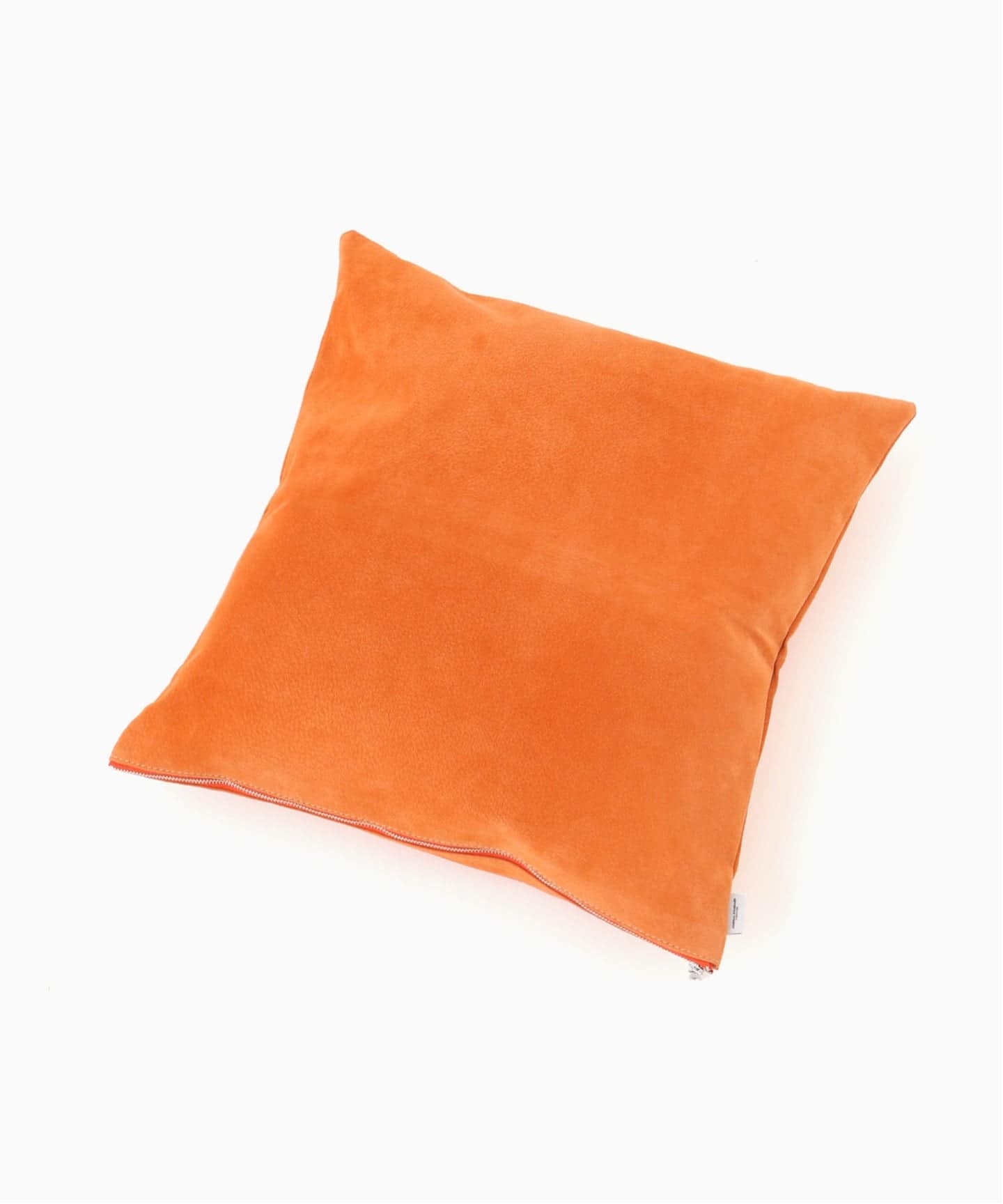 オレンジ色の布製クッション クッションカバー 無地(オレンジ)40×40cm 通販｜《公式》ココバリ