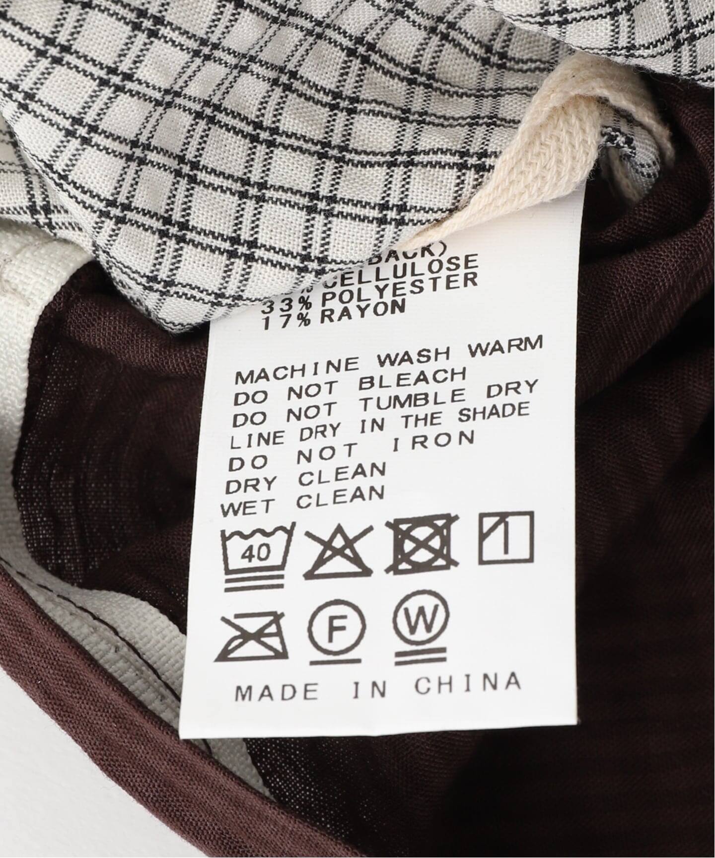 SUCKER CHECK DUVET COVER S 掛け布団カバー シングル（インテリア