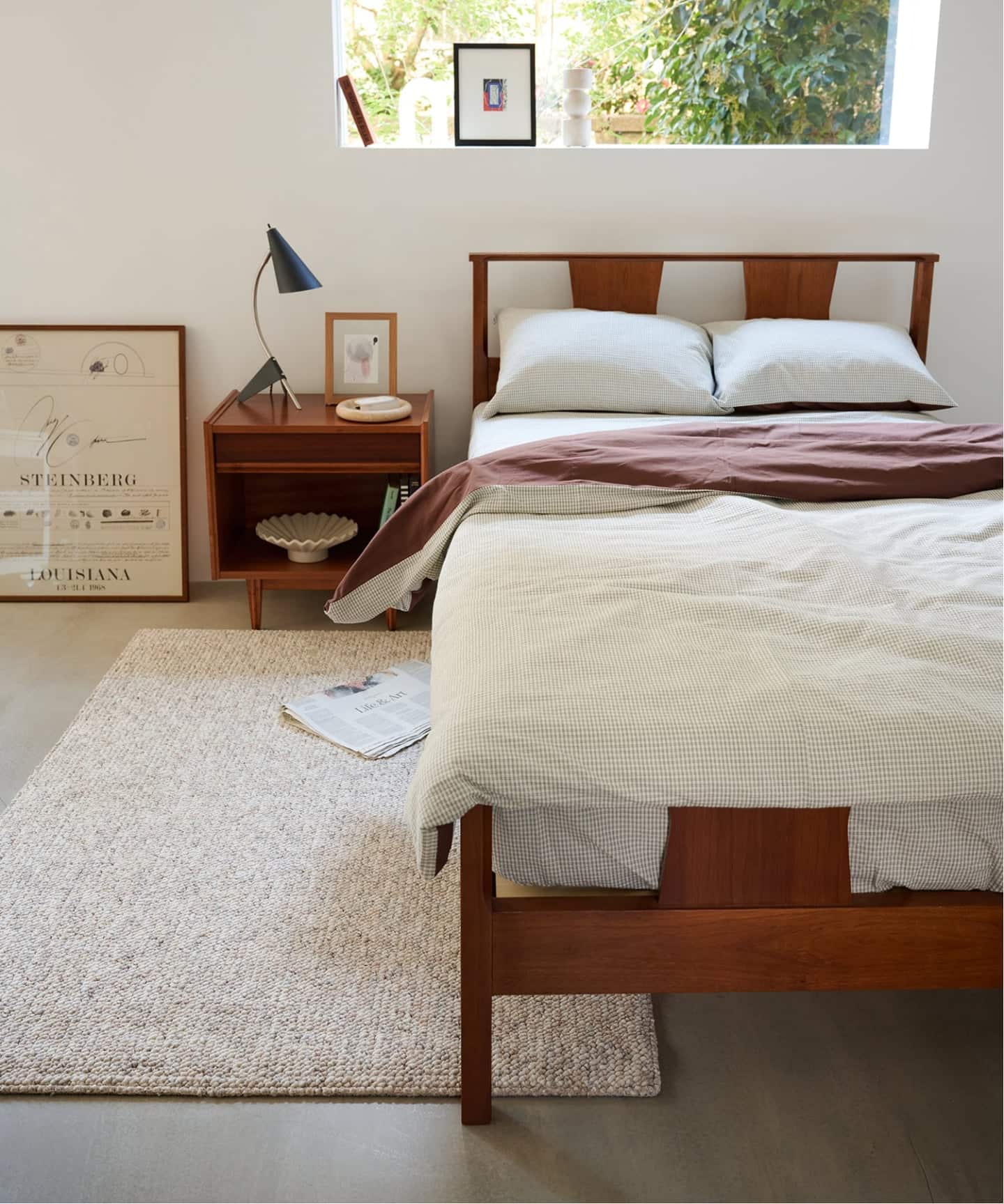 SUCKER CHECK DUVET COVER S 掛け布団カバー シングル（インテリア