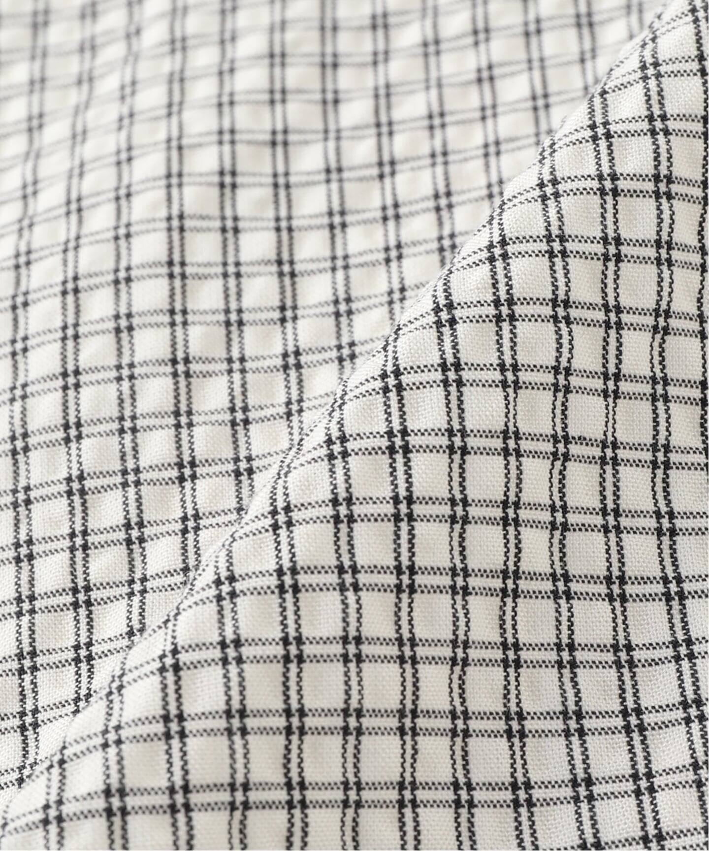 SUCKER CHECK BOX SHEET S ボックスシーツ シングル（インテリア