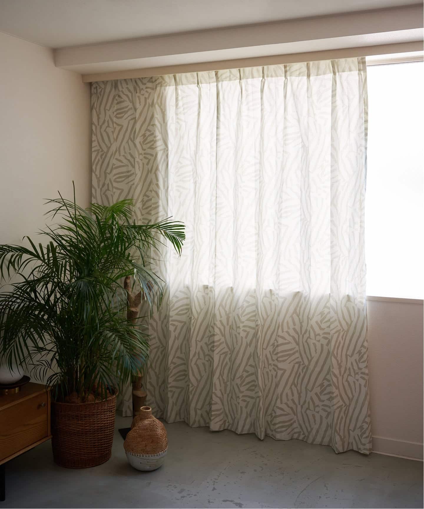 予約》CURTAIN CRUMPLON 100x200 2枚セット（インテリアファブリック