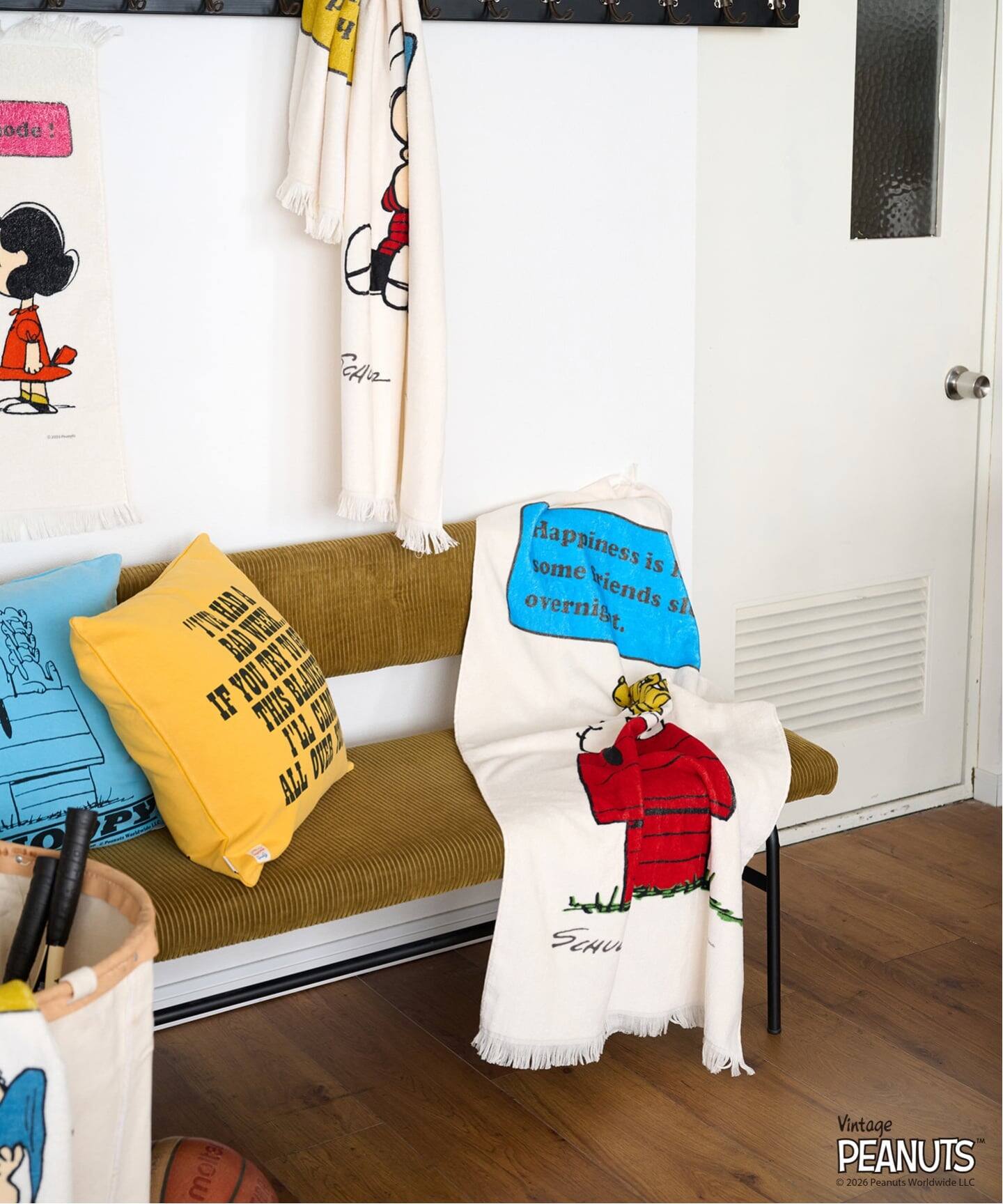 PEANUTS×SPORTS WEAR by JSF】別注 SWEAT CUSHION クッションカバー