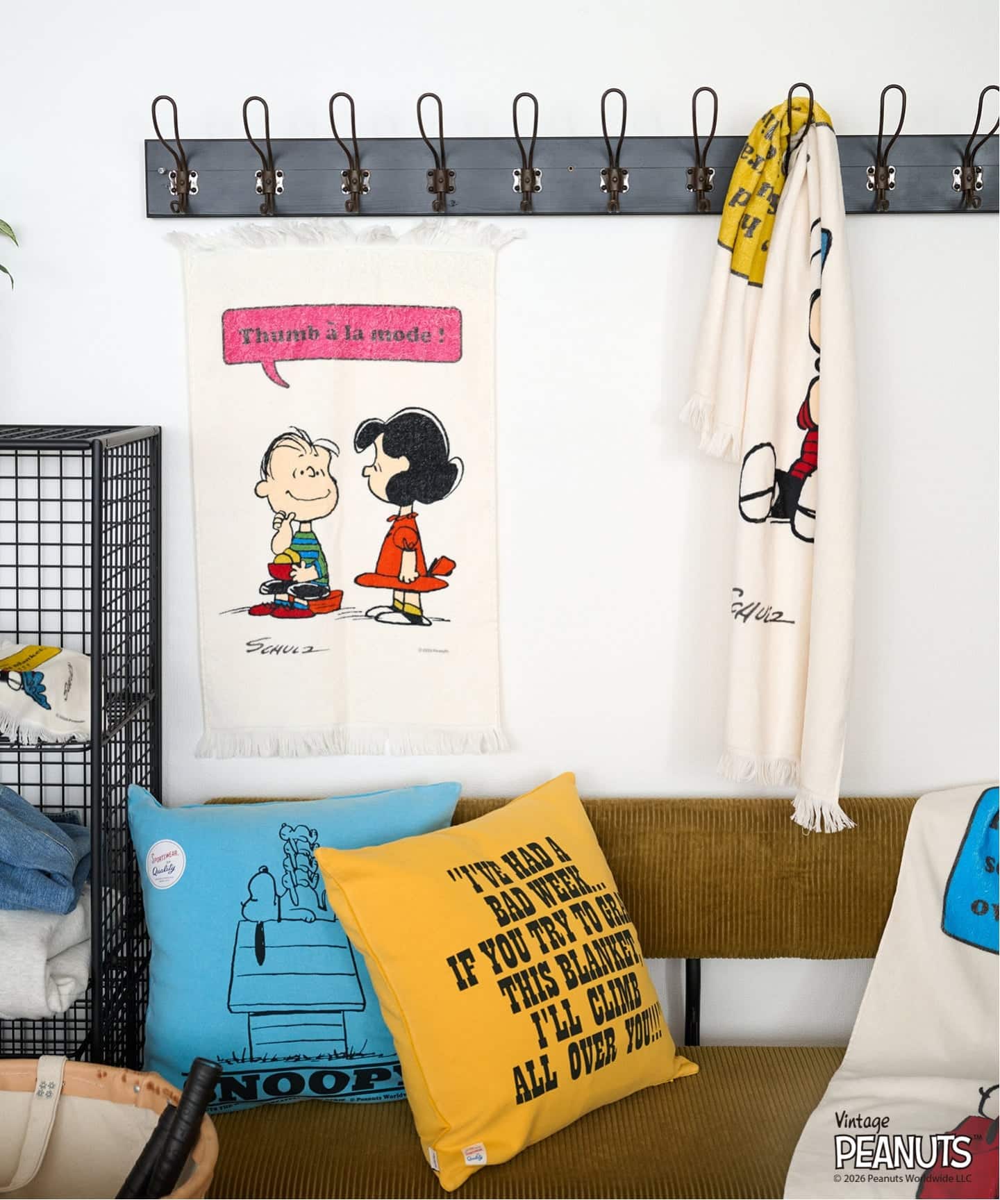PEANUTS×SPORTS WEAR by JSF】別注 SWEAT CUSHION クッションカバー
