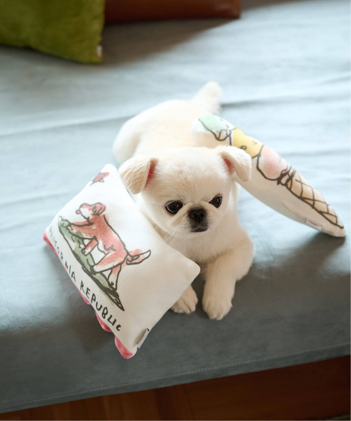 ヒラノトシユキ】JSF別注 ICECREAM TOY ドッグトイ（クッション