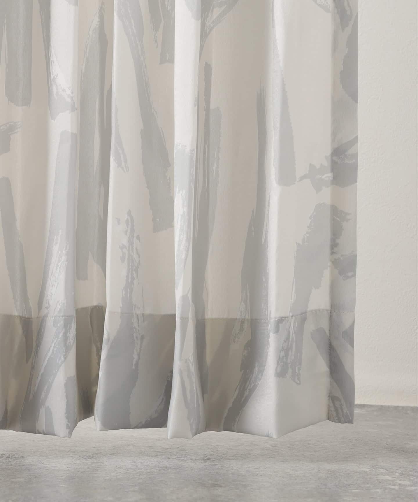 予約》CURTAIN STROKIA 100x200 2枚セット（インテリアファブリック