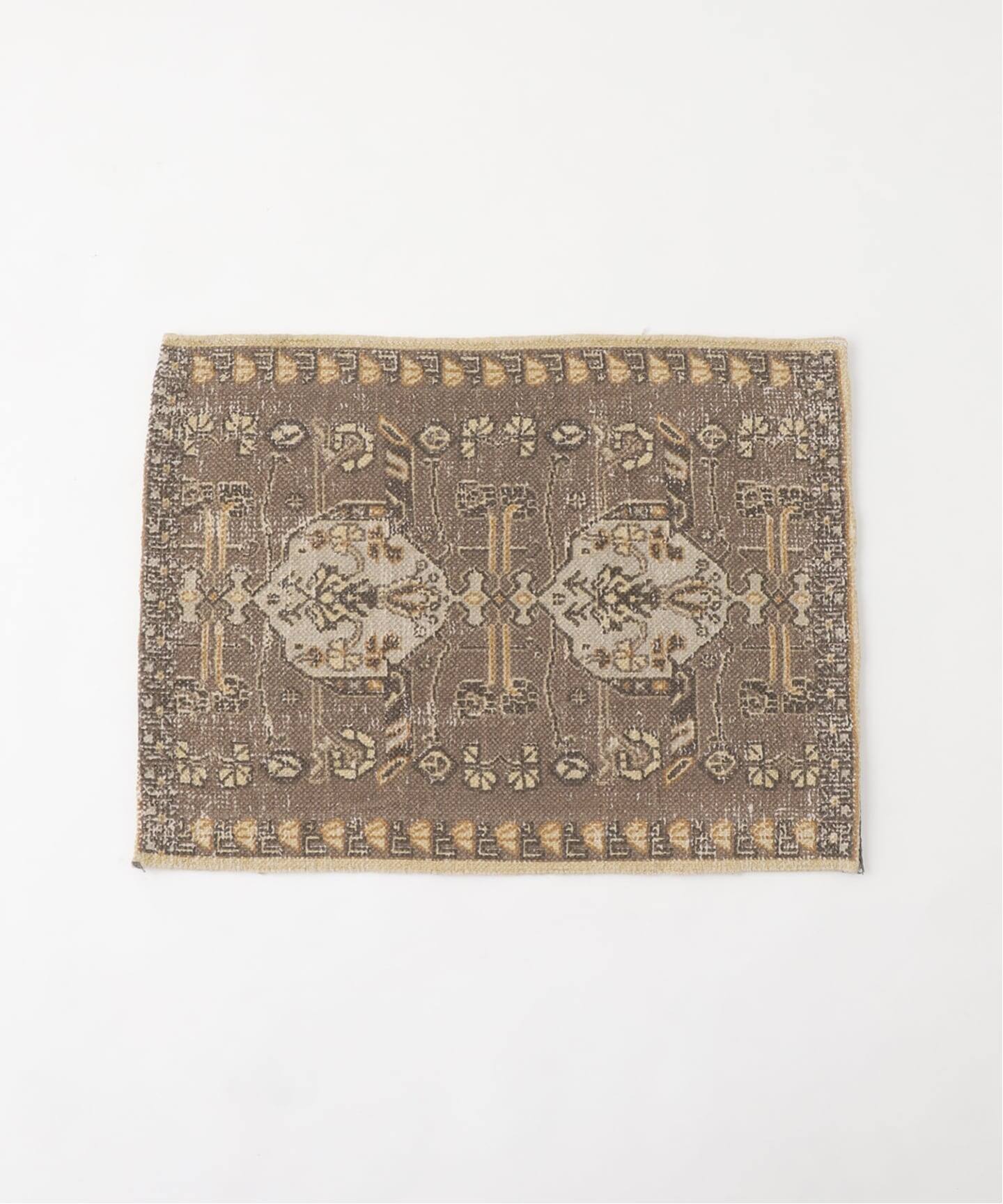 マット アンティーク/ANTIQUE（約70×120cm）1221 CR ずれにくい玄関マット ヴィンテージ 60×120cm | ラグ・カーペット