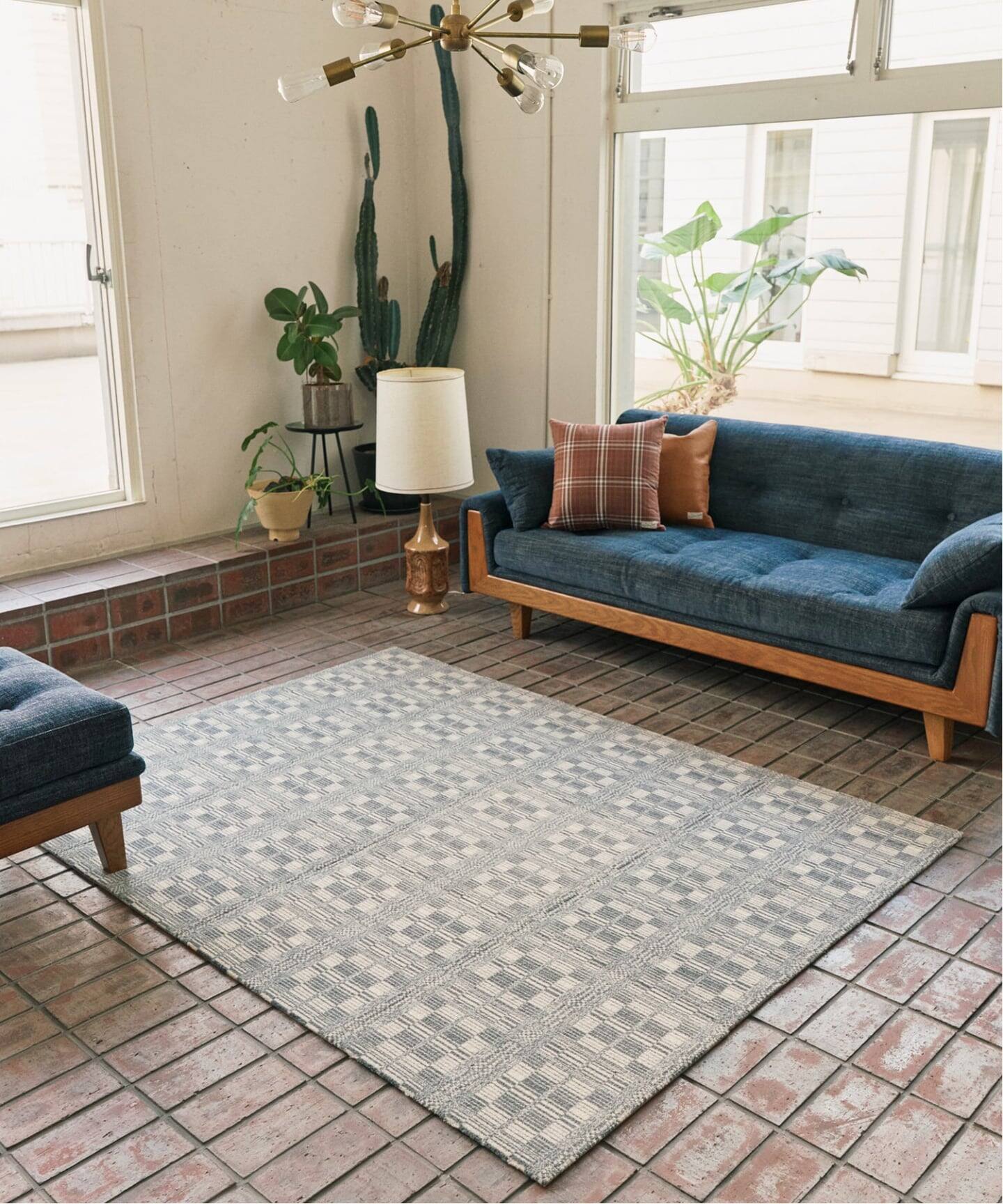 まさや　ACME furniture ラグ overshot rug CARPET TILE OVERSHOT 1P カーペットタイル（ラグ・マット）｜ACME