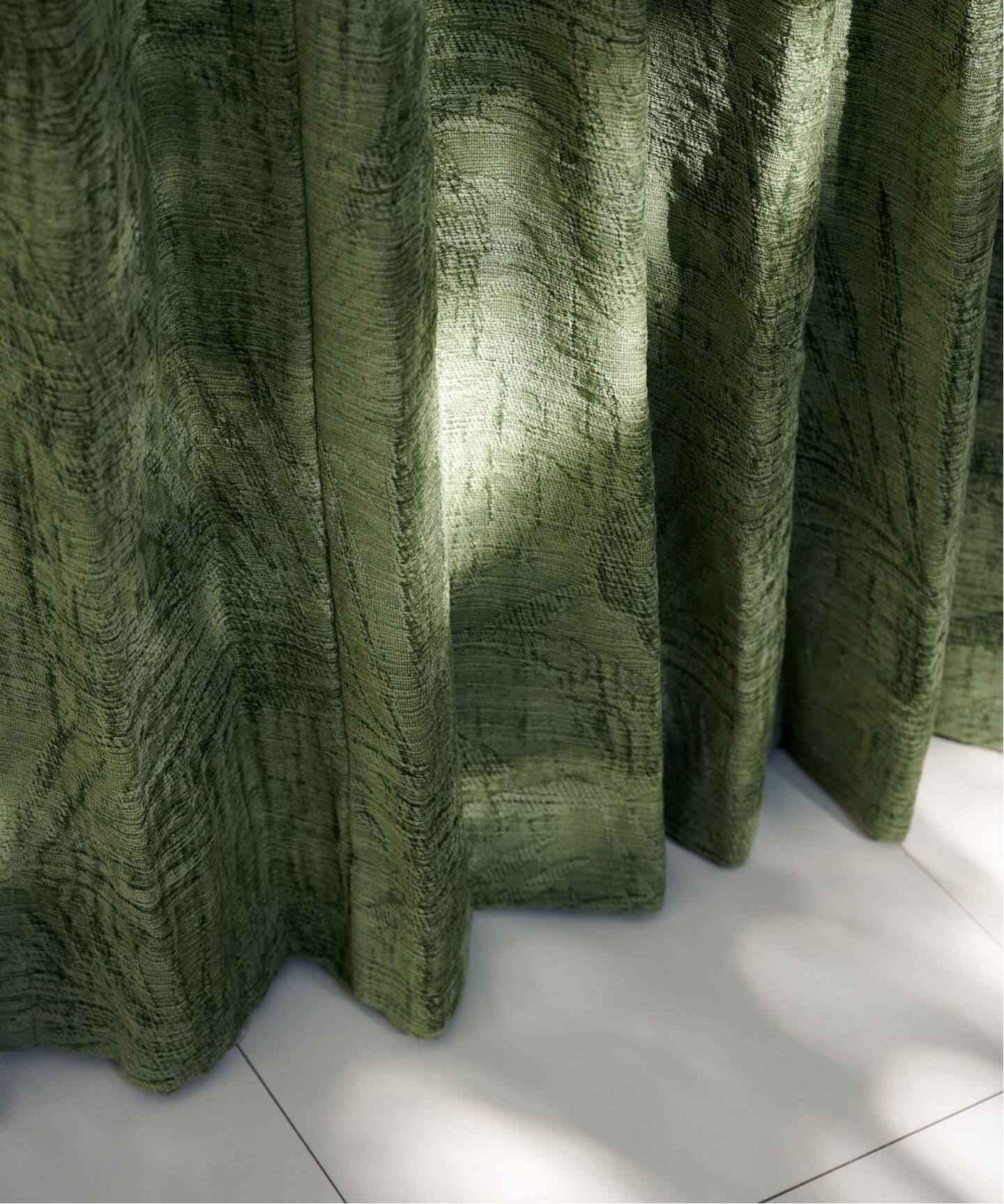 アクメファニチャー　リネン100%カーテン　白 予約》CURTAIN LEAF 100x200 2マイセット（ラグ・マット）｜ACME