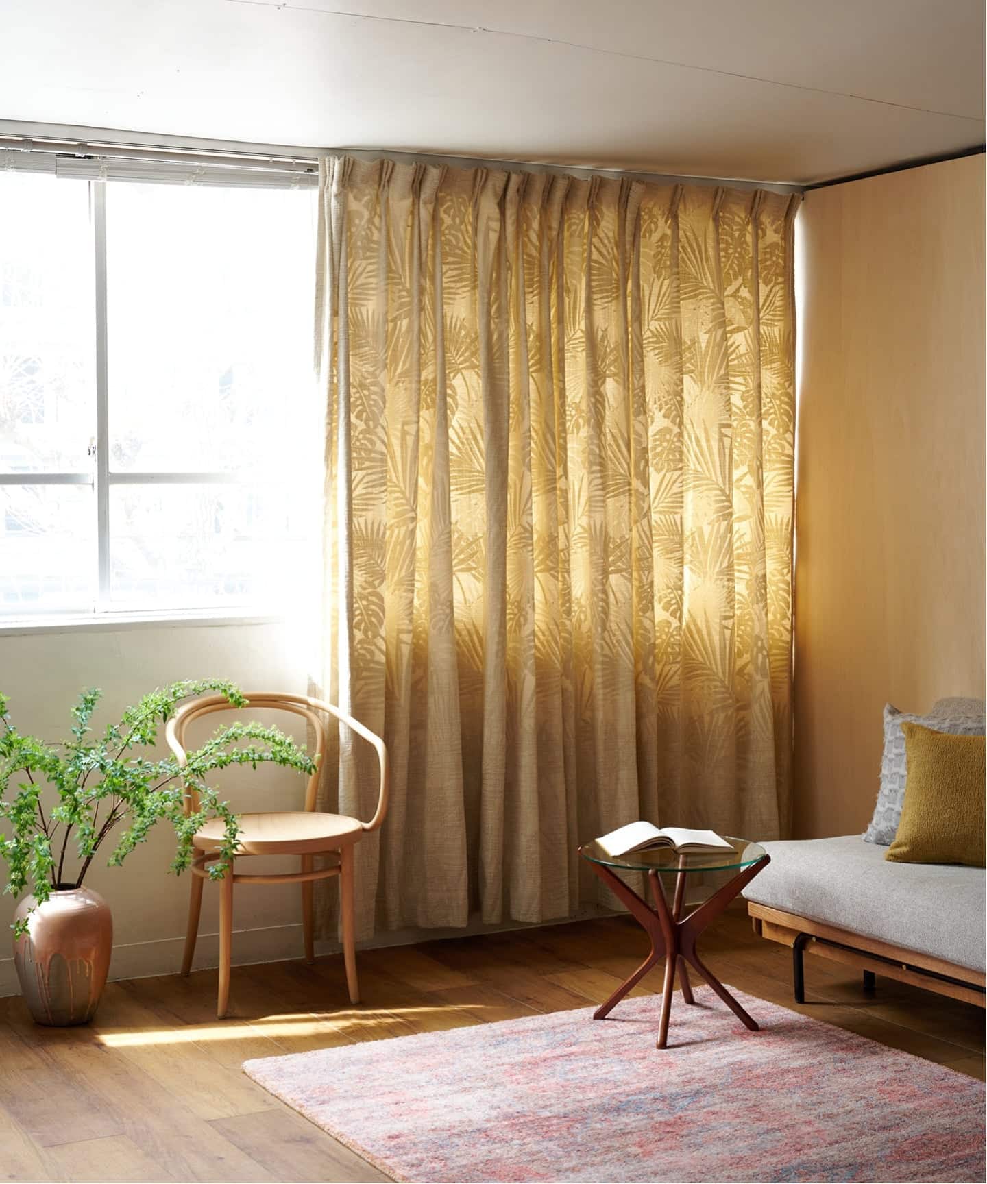 予約》CURTAIN LEAF 100x220 2マイセット（ラグ・マット）｜ACME