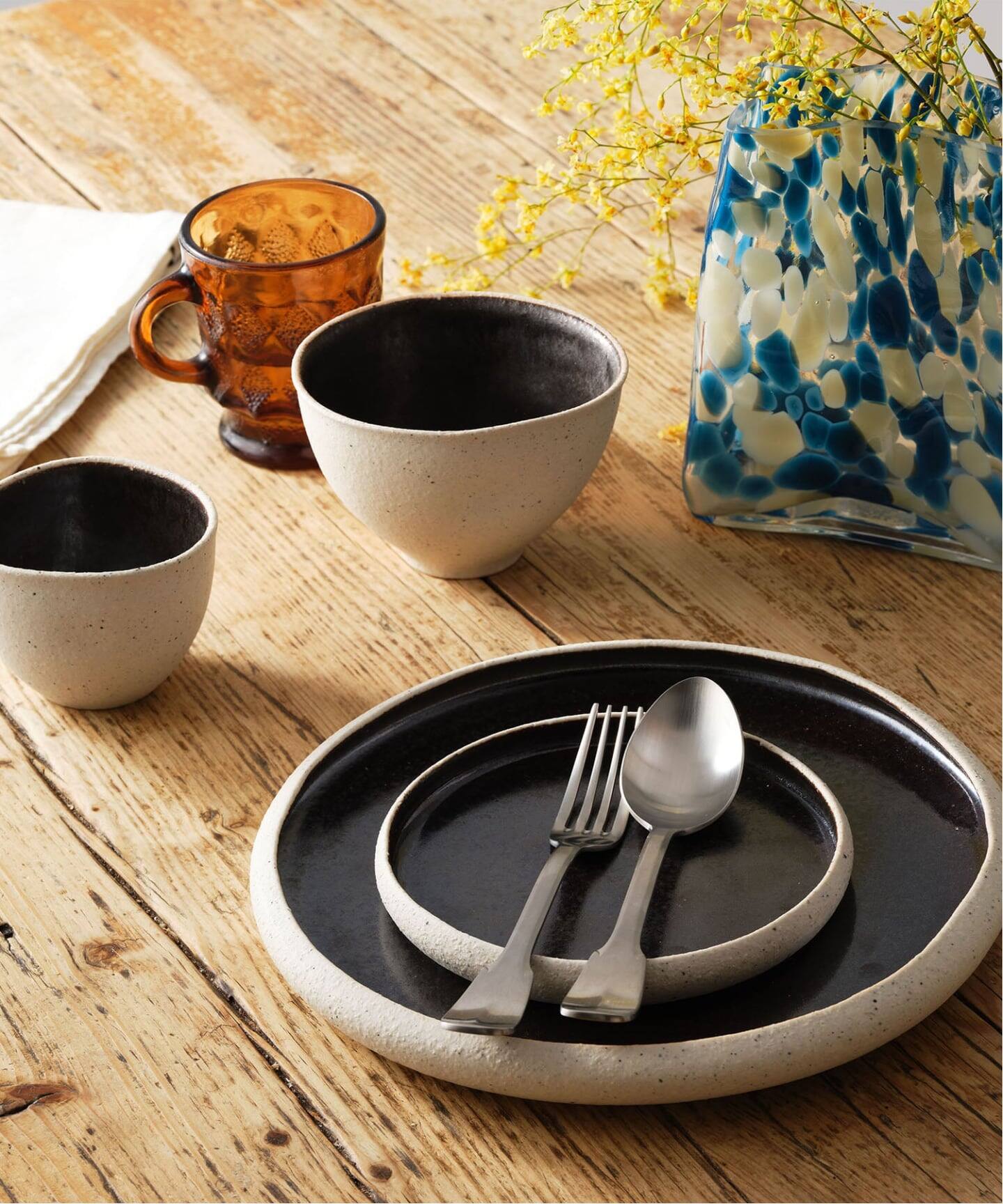 処分！新品サガフォックス　　日本製　定価33000 SAKUZAN/サクザン】JSF別注 DIMPLE PLATE 25cm（食器・テーブルウェア