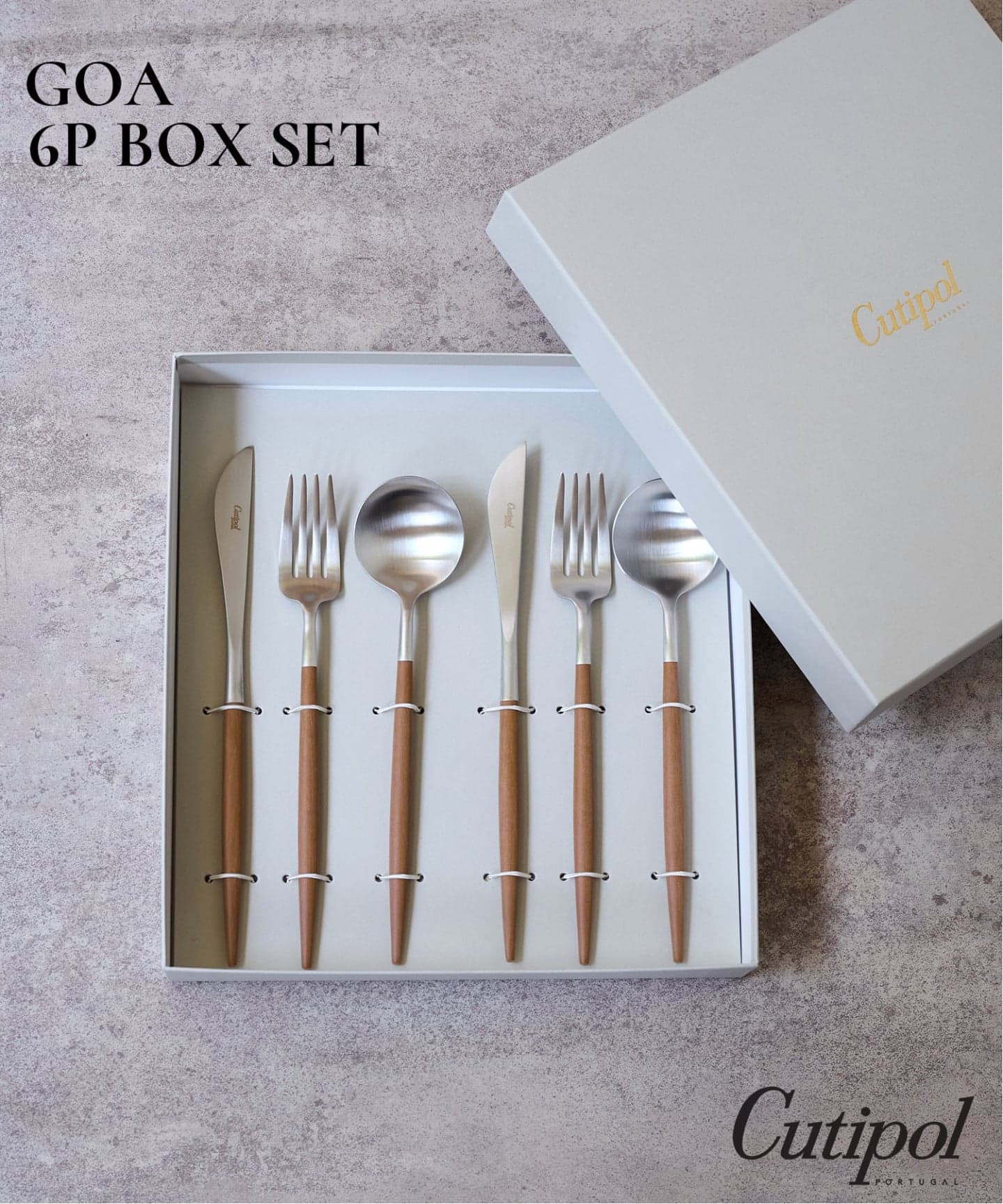 予約》【Cutipol/クチポール】GOA CB 6P BOX SET ディナーシリーズ 6点