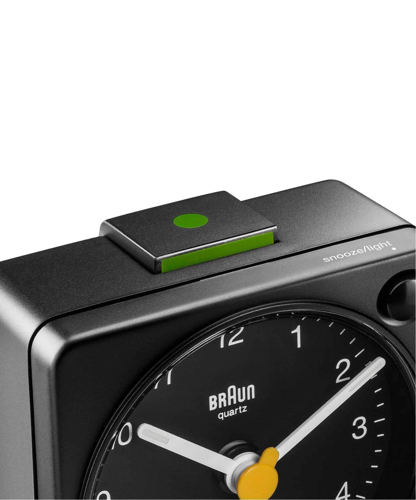 BRAUN ALARM CLOCK BLACK BC02XB（置き時計・掛け時計）｜HIROB