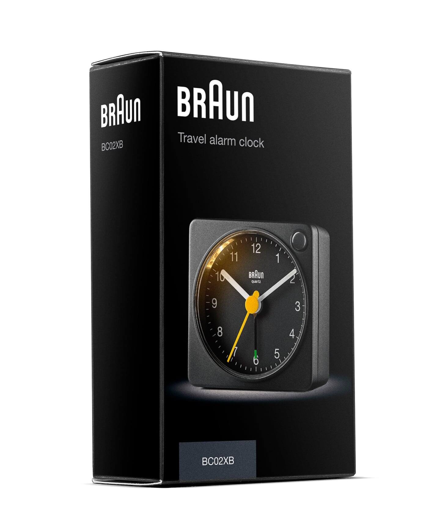 BRAUN ALARM CLOCK BLACK BC02XB（置き時計・掛け時計）｜HIROB