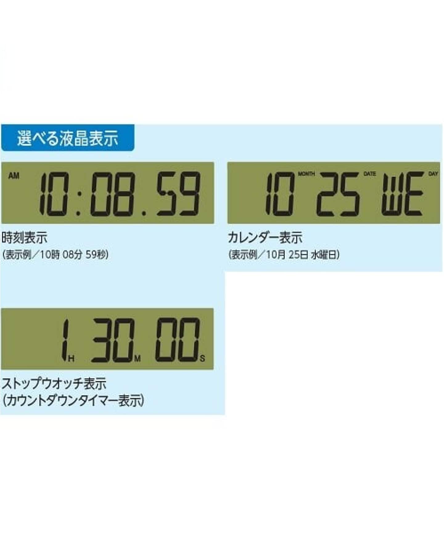 SEIKO SQ817Y SPORTS TIMER CLOCK（置き時計・掛け時計）｜HIROB