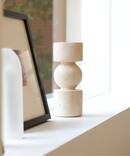 TRAVERTINE CANDLE HOLDER　キャンドルホルダー