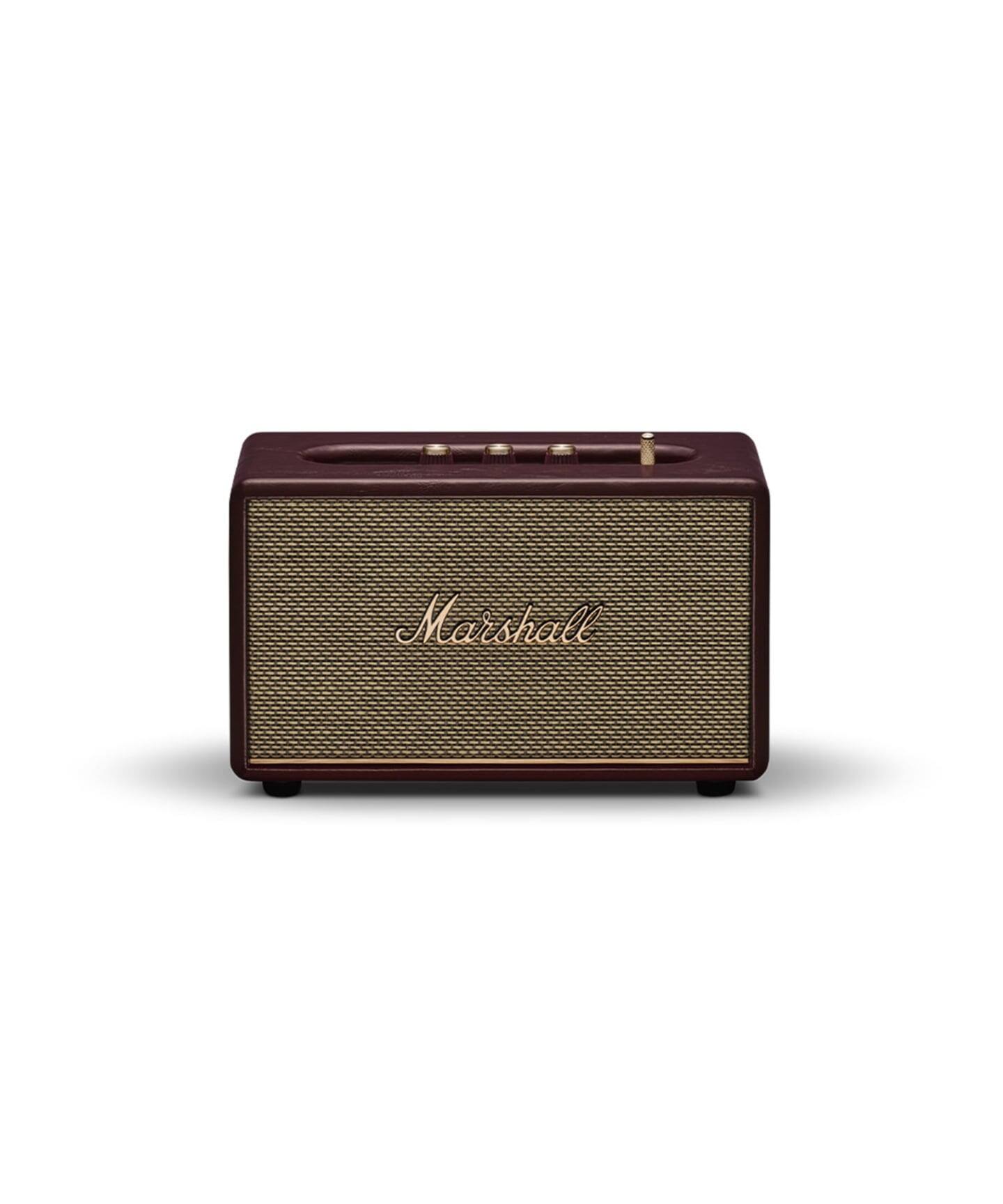 ☆【Marshall/マーシャル】Acton III Bluetooth Burgundy スピーカー