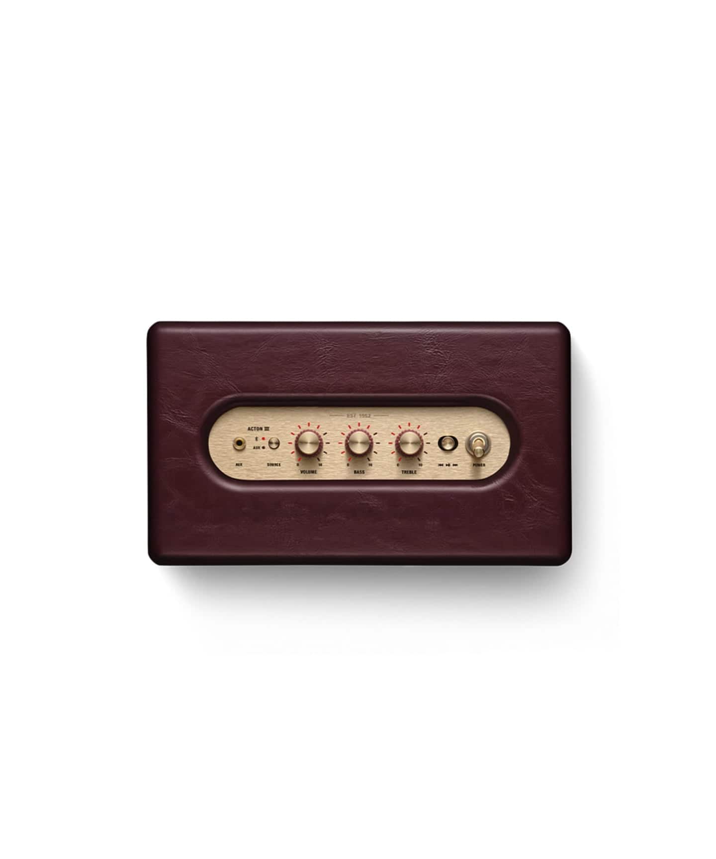 ☆【Marshall/マーシャル】Acton III Bluetooth Burgundy スピーカー
