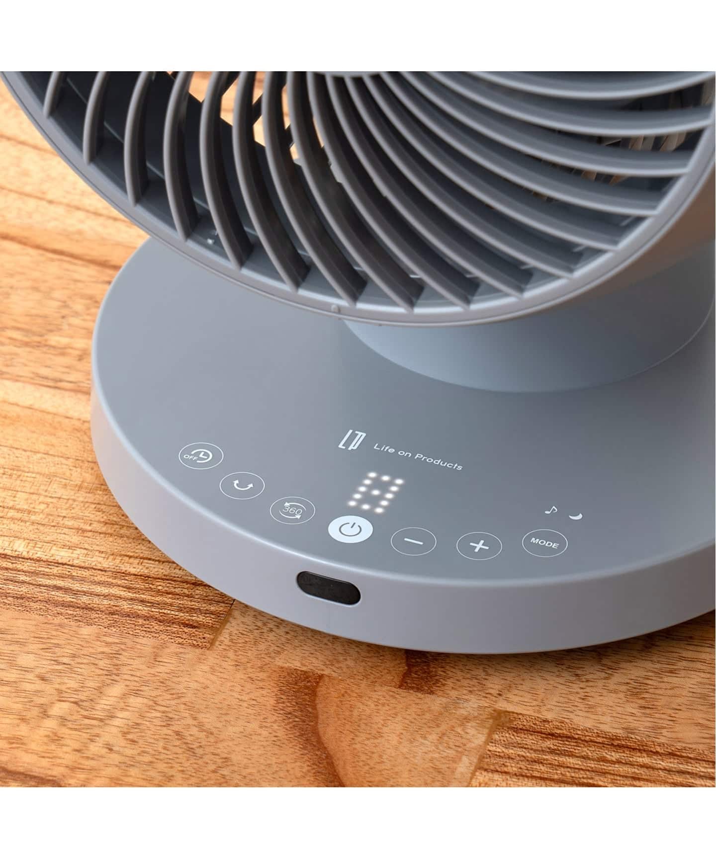 WEB限定》【Life on Products】完全分解式DC 3Dサーキュレーター（家電
