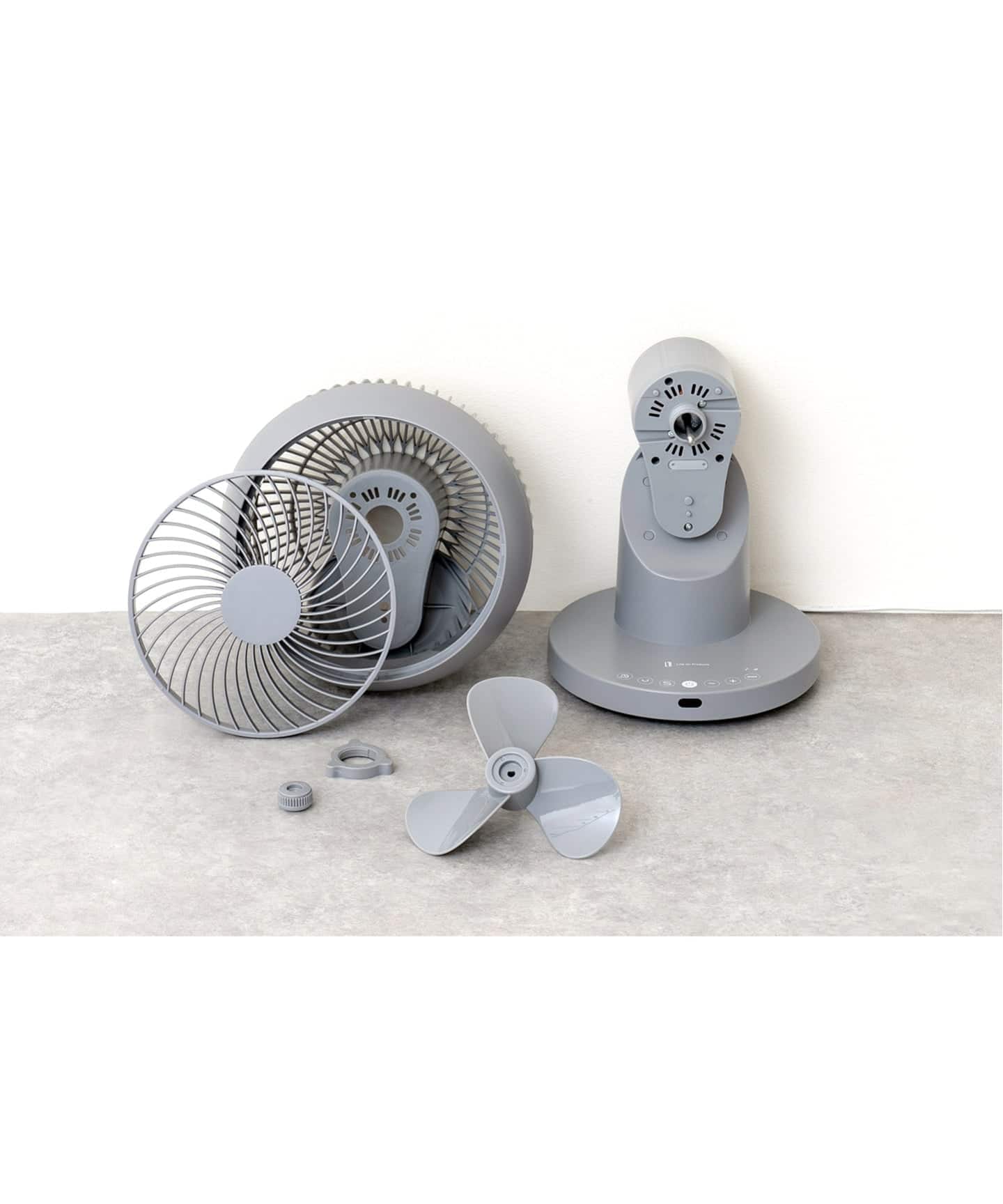 WEB限定》【Life on Products】完全分解式DC 3Dサーキュレーター（家電