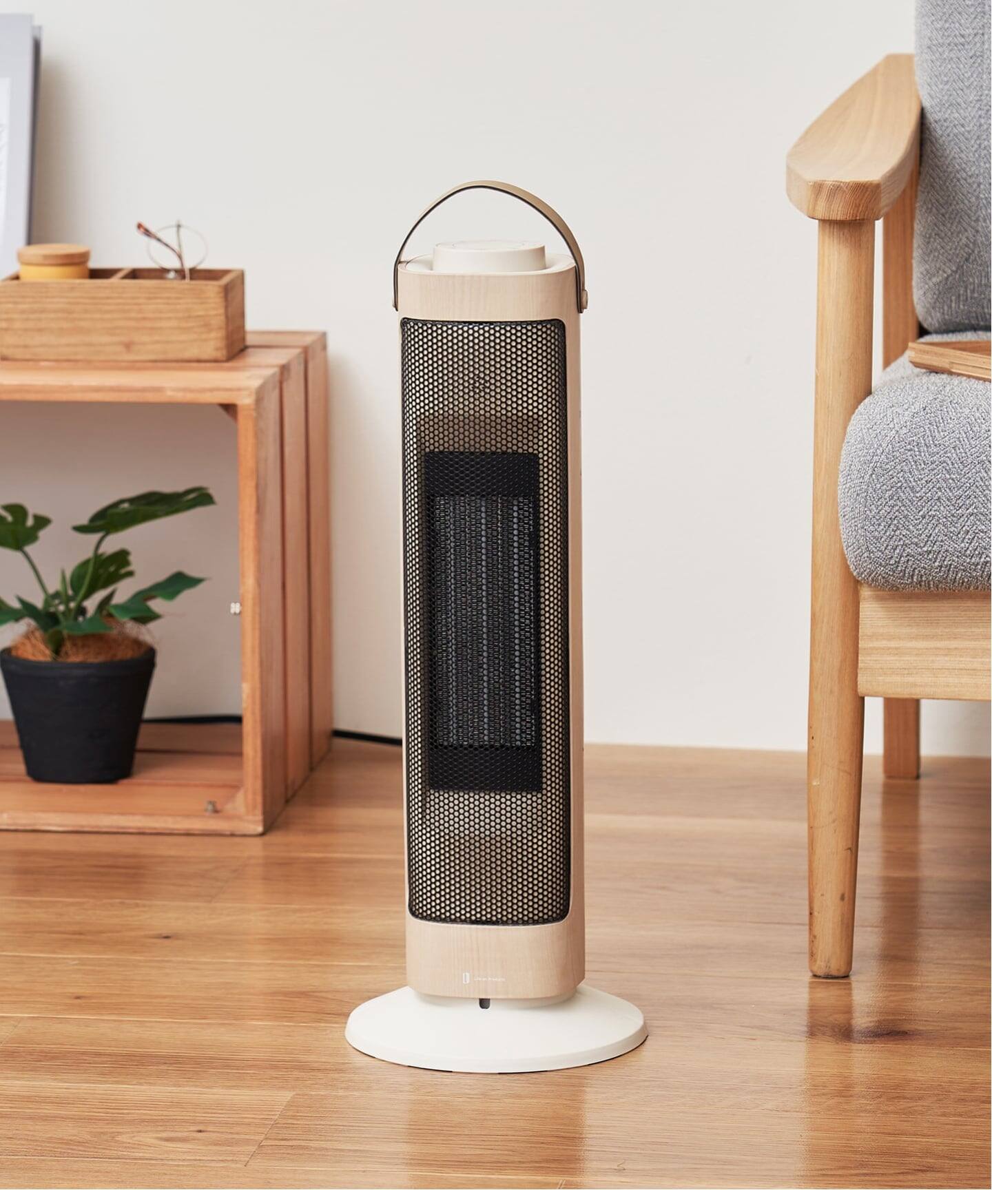 WEB限定予約》【Life on Products】タワー型セラミックファンヒーター