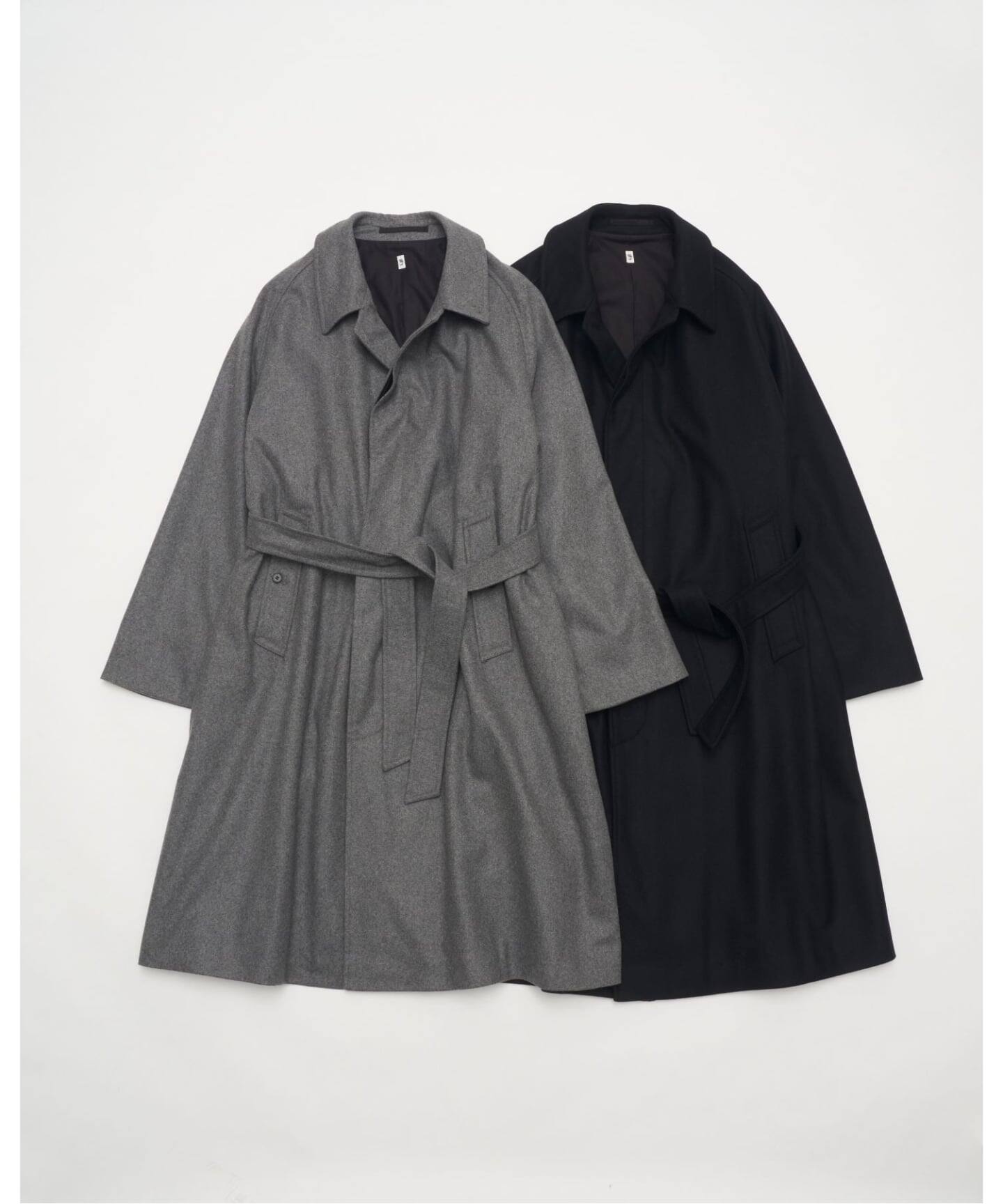 予約》【LE / エルイー】SUPER110s Balcollar Coat（ステンカラー