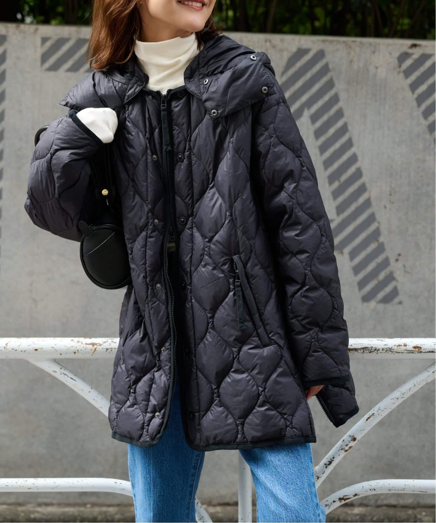 ≪予約≫TAION ex 2way half coat（ダウンジャケット）｜OUTDOOR