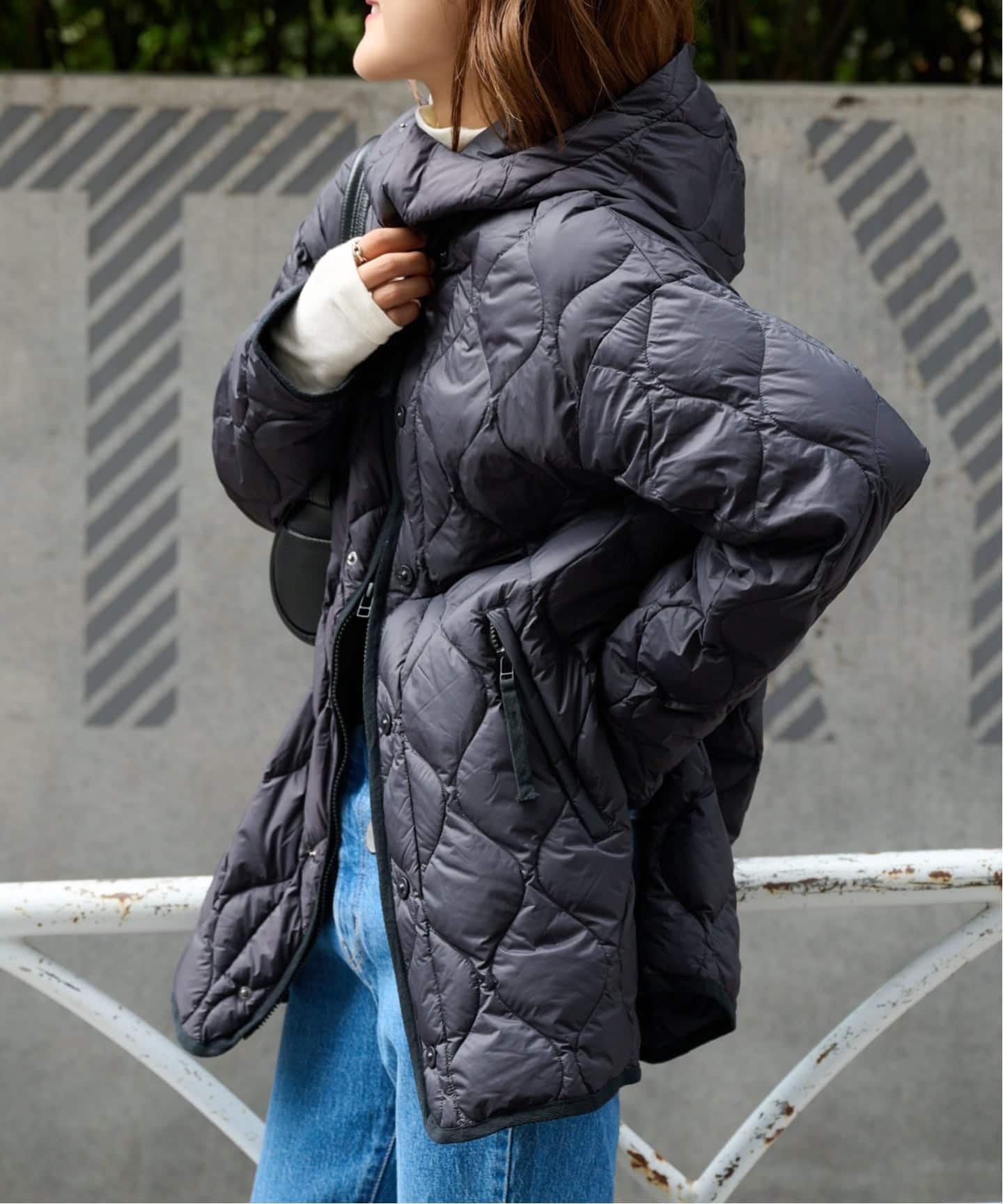 ≪予約≫TAION ex 2way half coat（ダウンジャケット）｜OUTDOOR