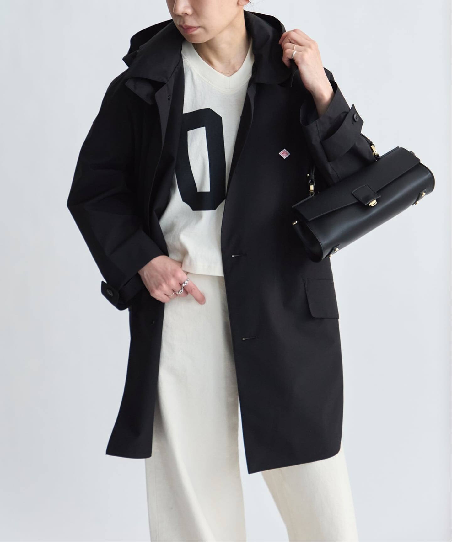 DANTON 3LAYER CLOTH HOODED BALMACAANCOAT（フードコート）｜BOICE