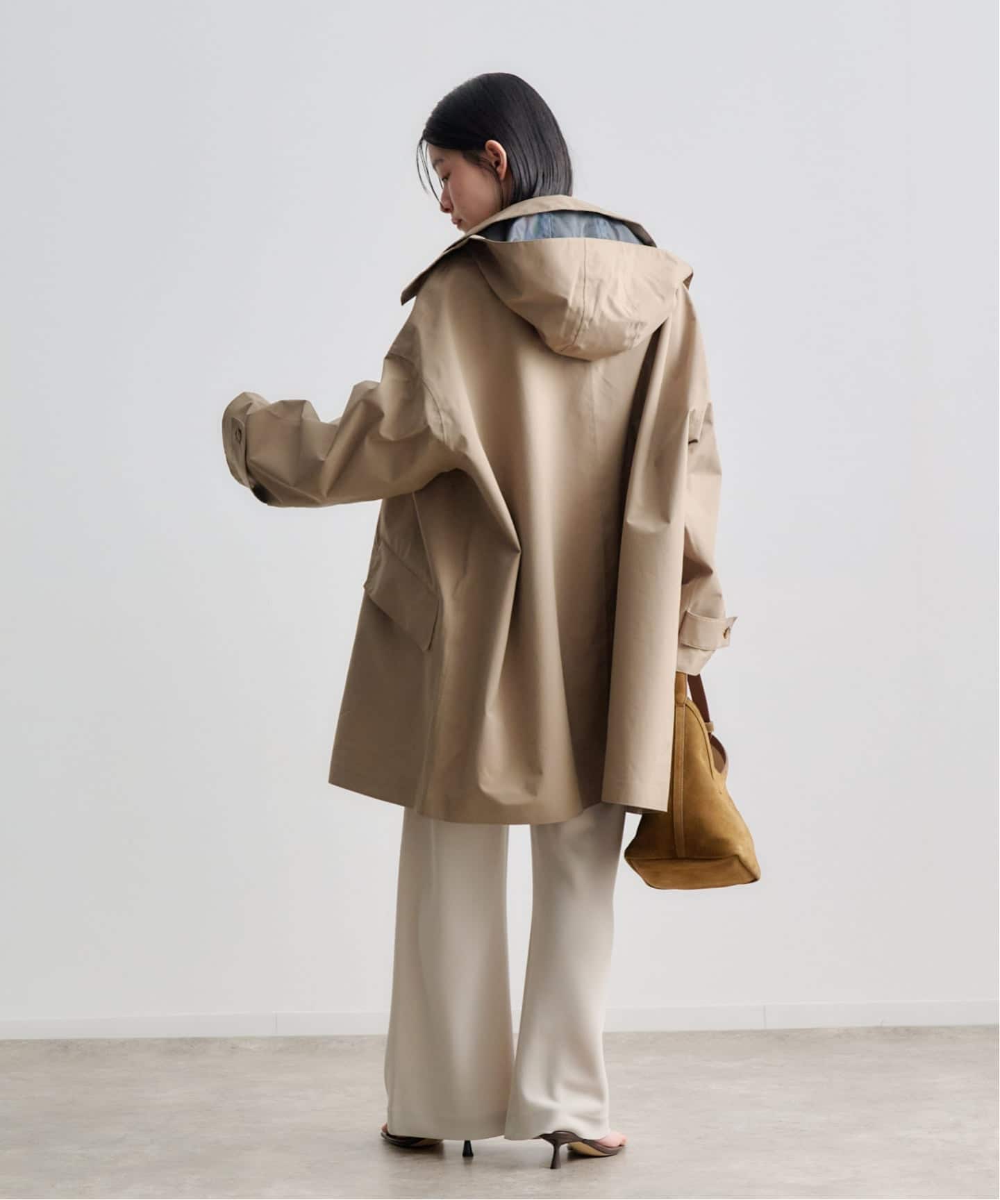 DANTON 3LAYER CLOTH HOODED BALMACAANCOAT（フードコート）｜BOICE