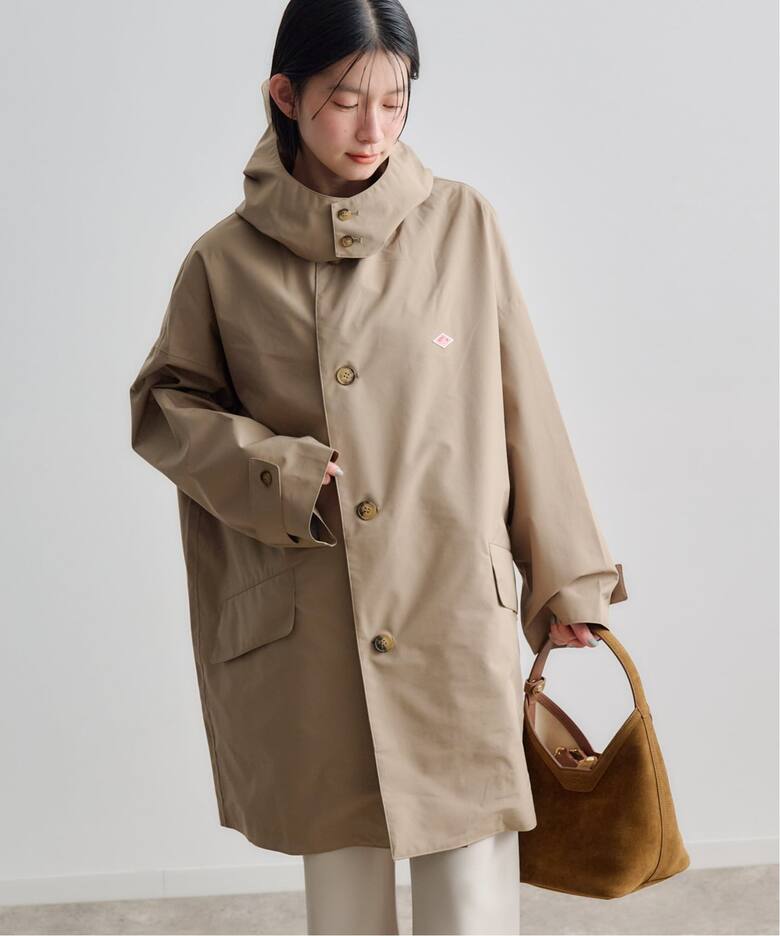 DANTON 3LAYER CLOTH HOODED BALMACAANCOAT（フードコート）｜BOICE 