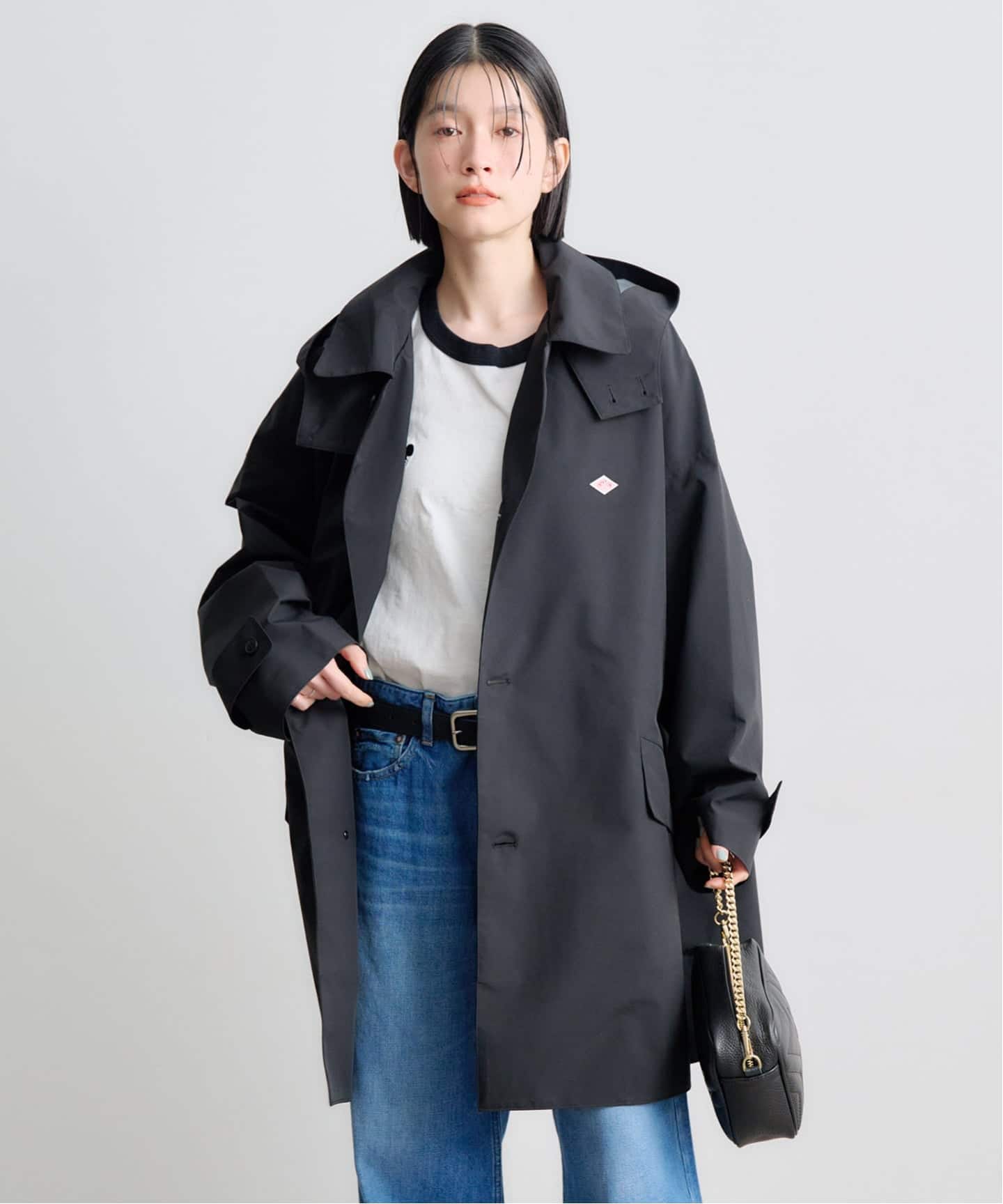 DANTON 3LAYER CLOTH HOODED BALMACAANCOAT（フードコート）｜BOICE
