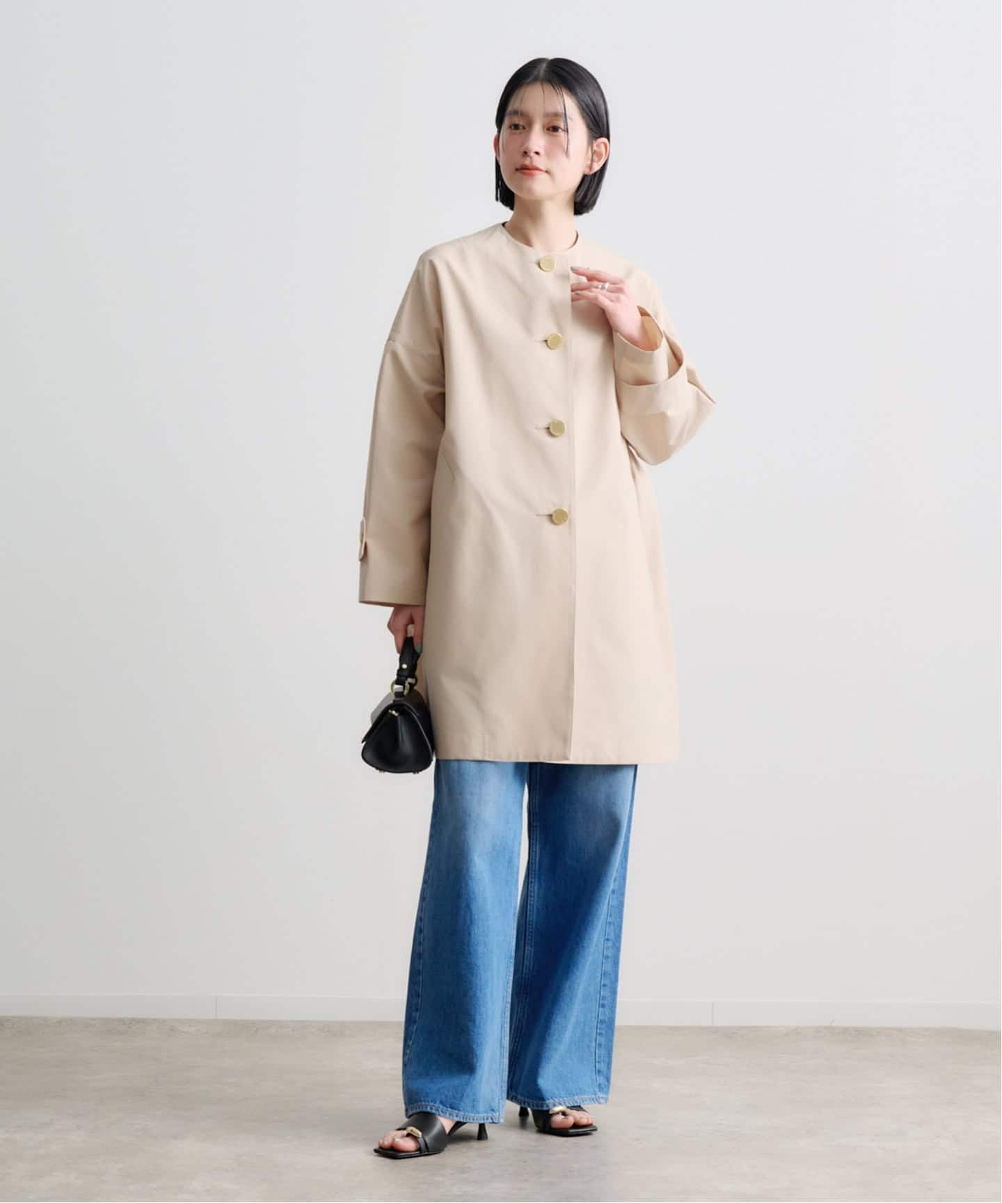 TRADITIONAL WEATHERWEAR MALTON NO COLLAR(ノーカラーコート TRADITIONAL WEATHERWEAR MALTON NO COLLAR(ノーカラーコート