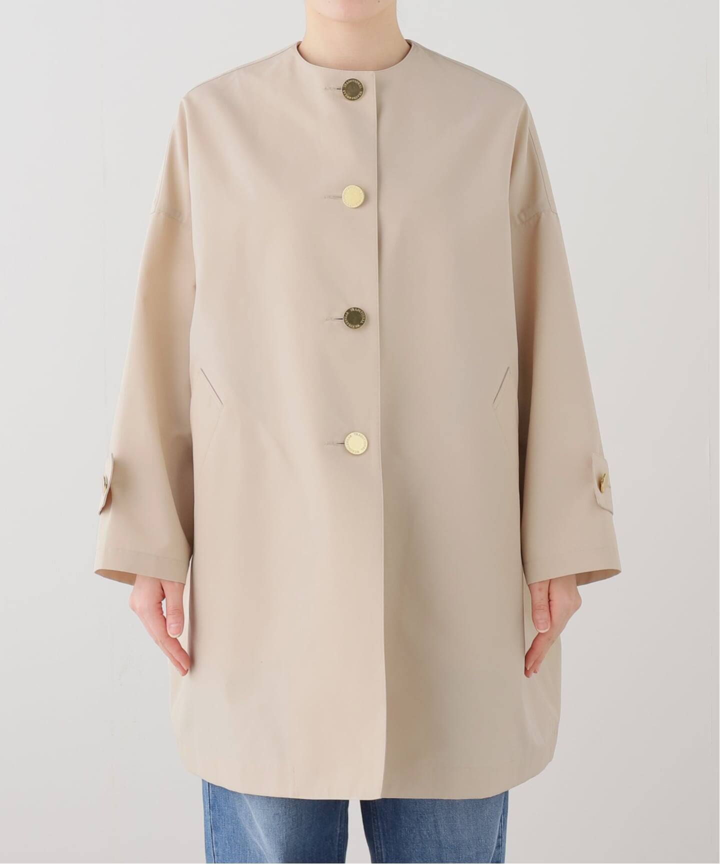TRADITIONAL WEATHERWEAR MALTON NO COLLAR（ノーカラーコート