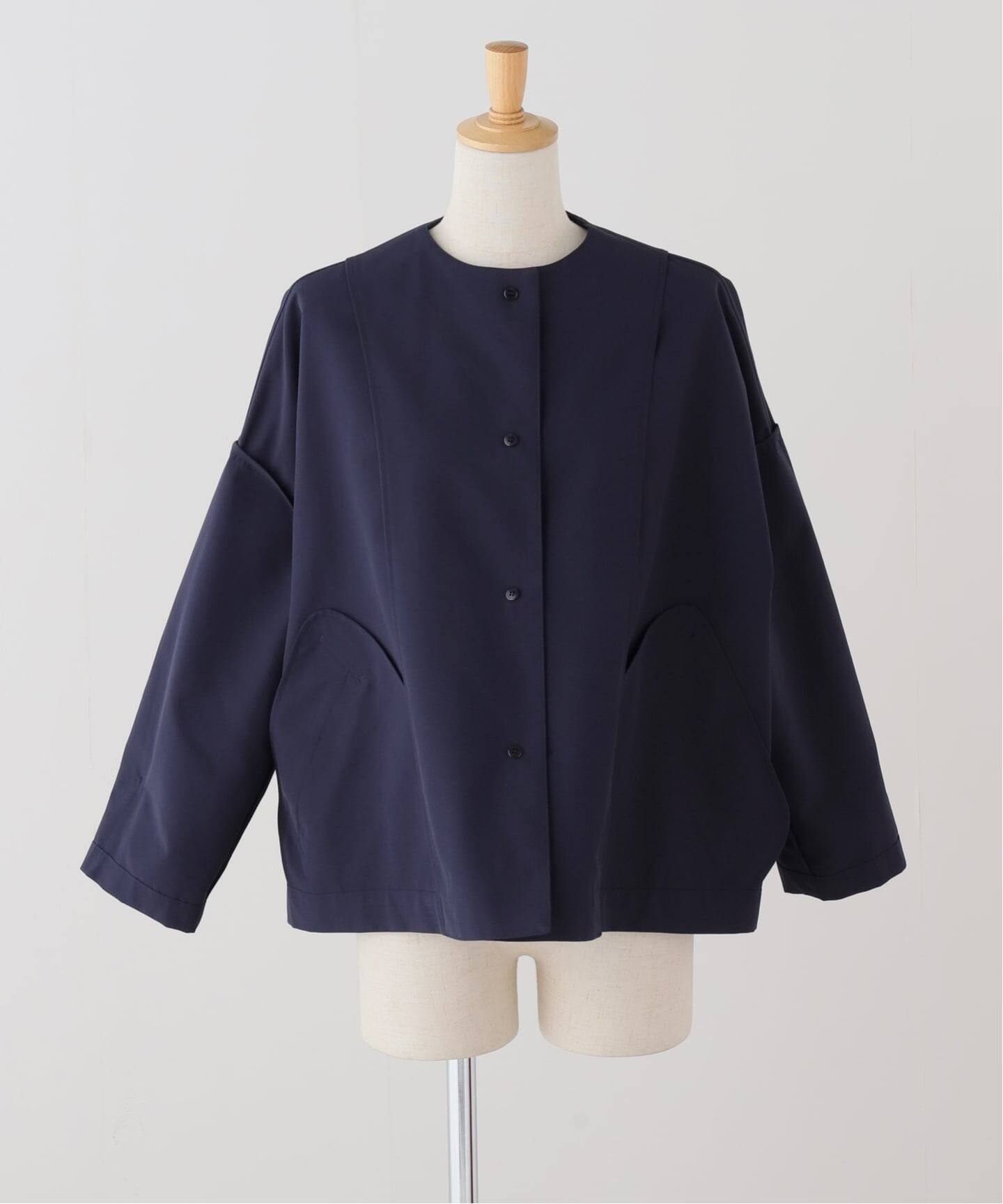 TRADITIONAL WEATHERWEAR MALTON NO COLLAR SHORT（ノーカラーコート