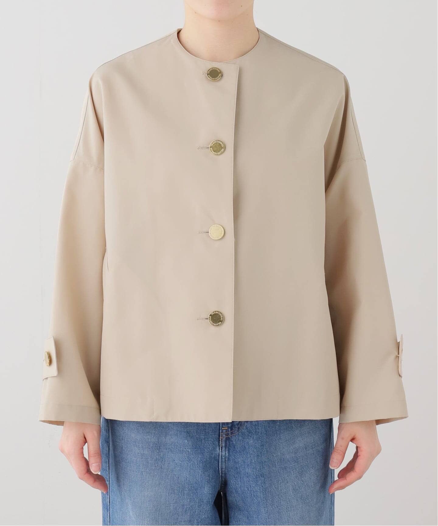 TRADITIONAL WEATHERWEAR MALTON NO COLLAR SHORT（ノーカラーコート