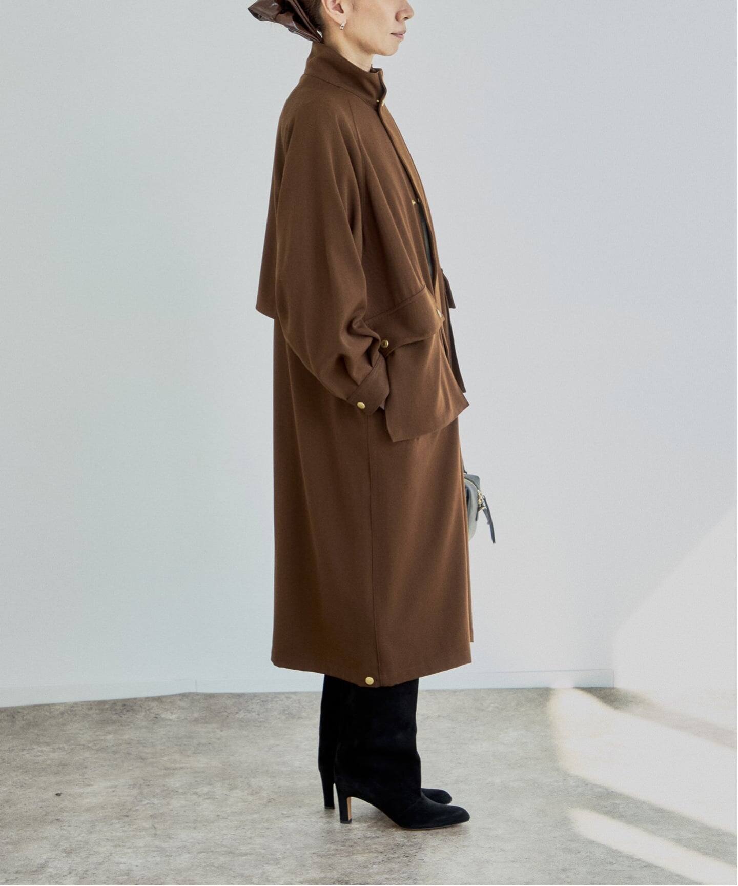 Traditional Weatherwear ELGIN LONG（ステンカラーコート）｜BOICE 