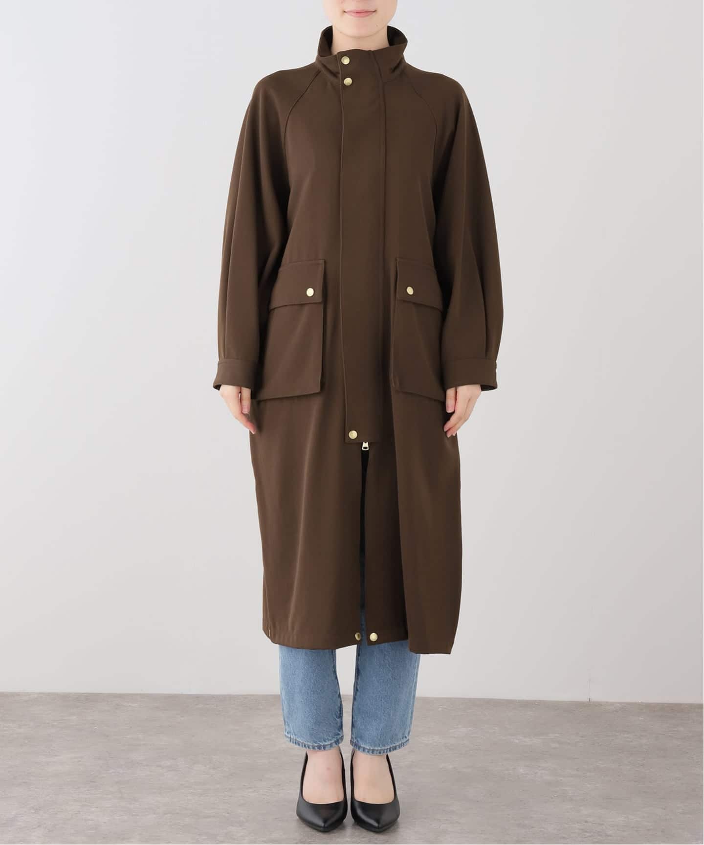 Traditional Weatherwear ELGIN LONG（ステンカラーコート）｜BOICE