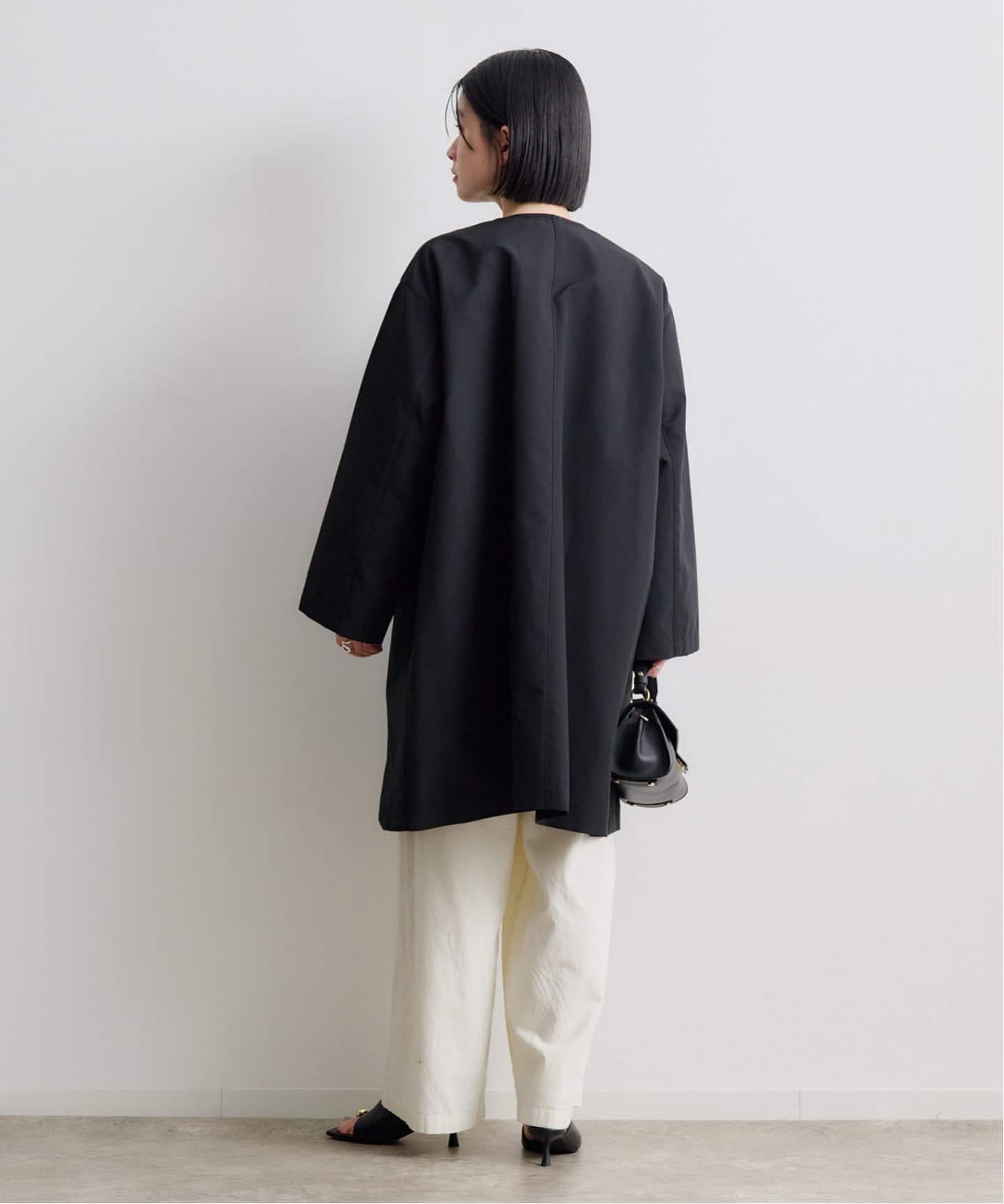 TRADITIONAL WEATHERWEAR LINTON NO COLLAR（ノーカラーコート