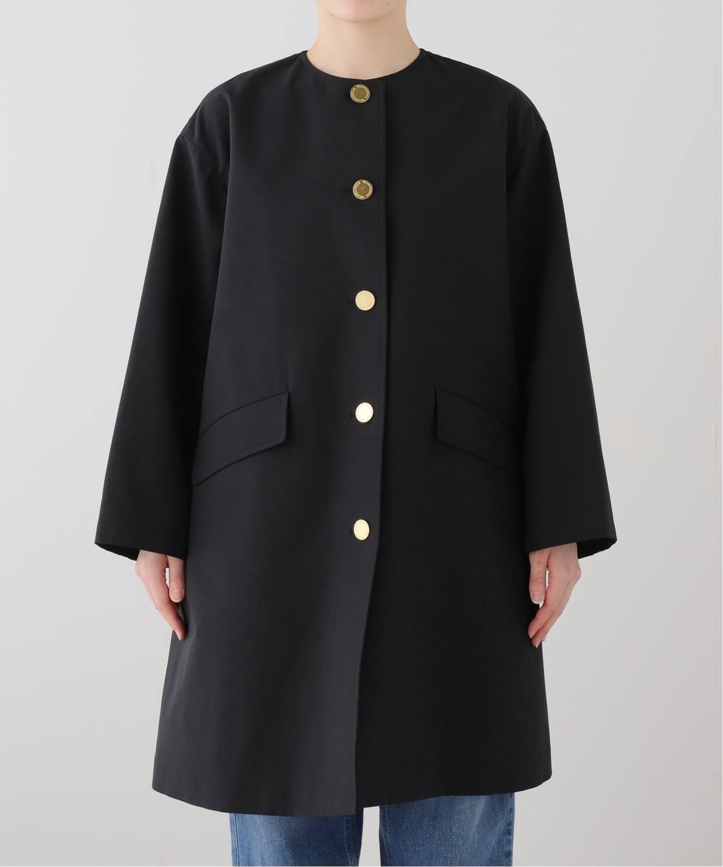 TRADITIONAL WEATHERWEAR LINTON NO COLLAR（ノーカラーコート