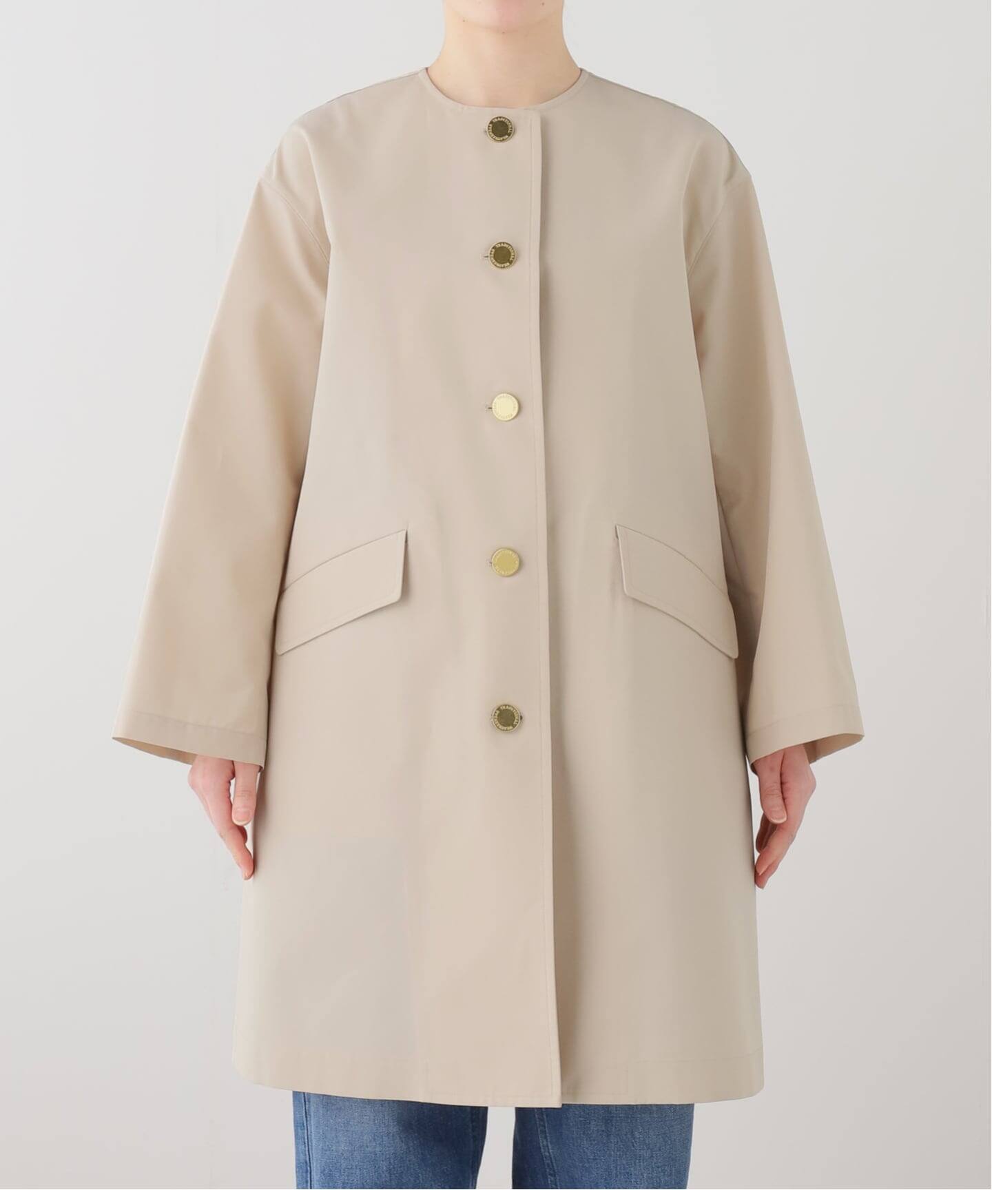 TRADITIONAL WEATHERWEAR LINTON NO COLLAR（ノーカラーコート